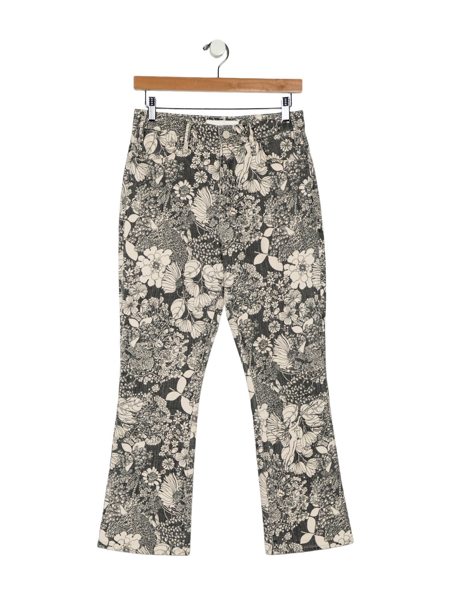 Mother Mid-Rise Straight Leg Jeans