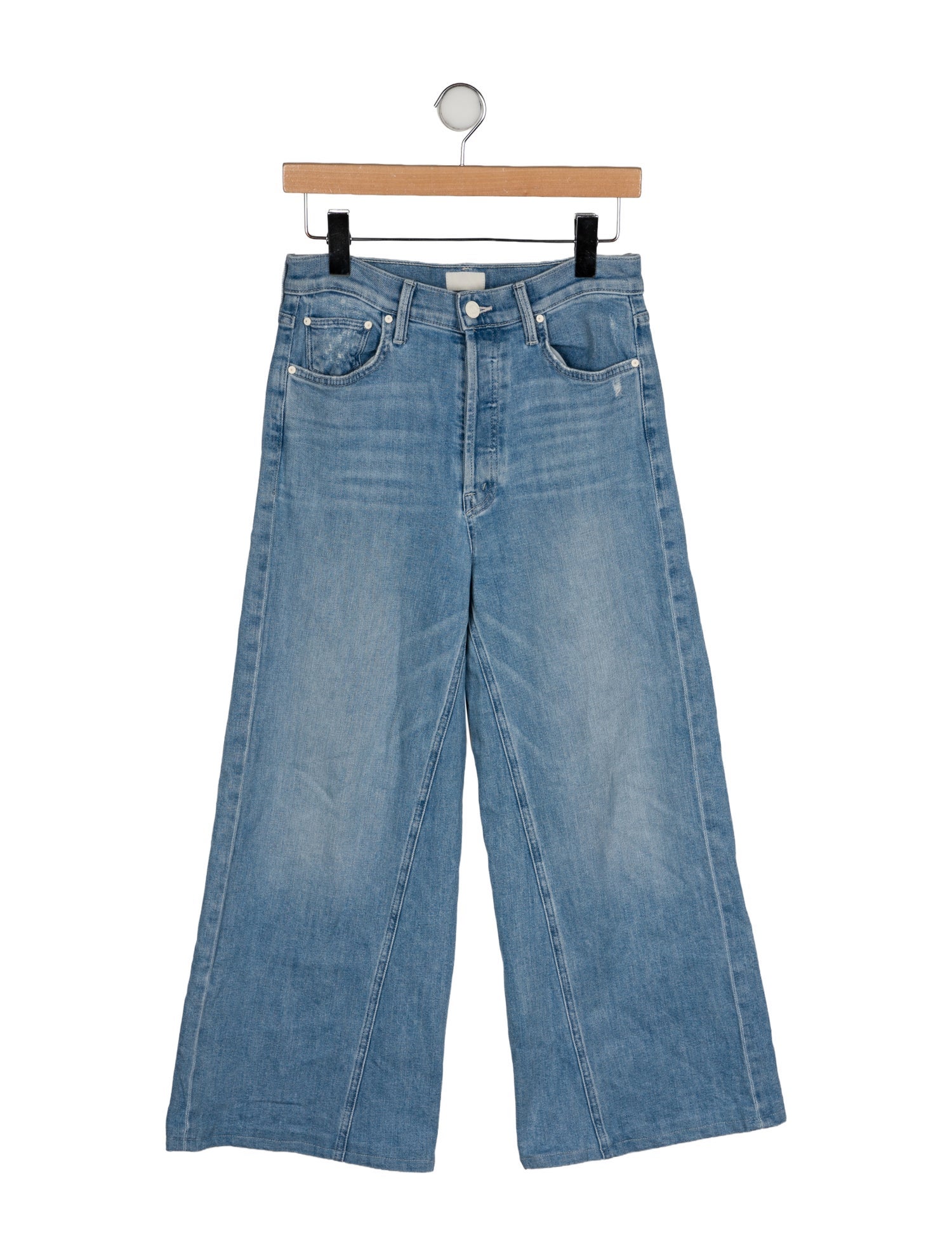 Mother High-Rise Wide Leg Jeans
