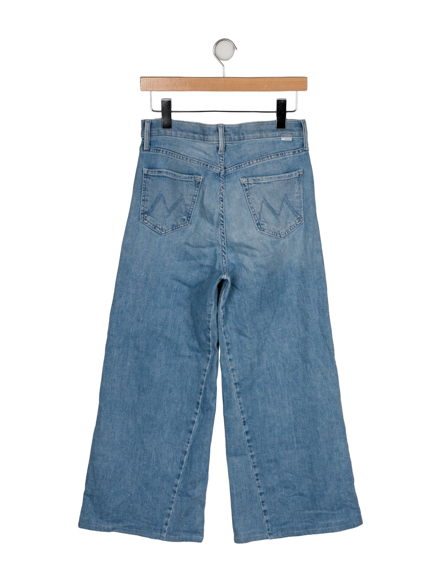 Mother High-Rise Wide Leg Jeans