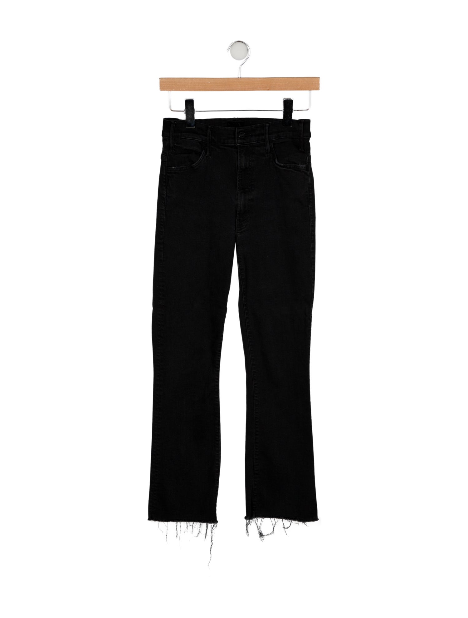 Mother Mid-Rise Straight Leg Jeans