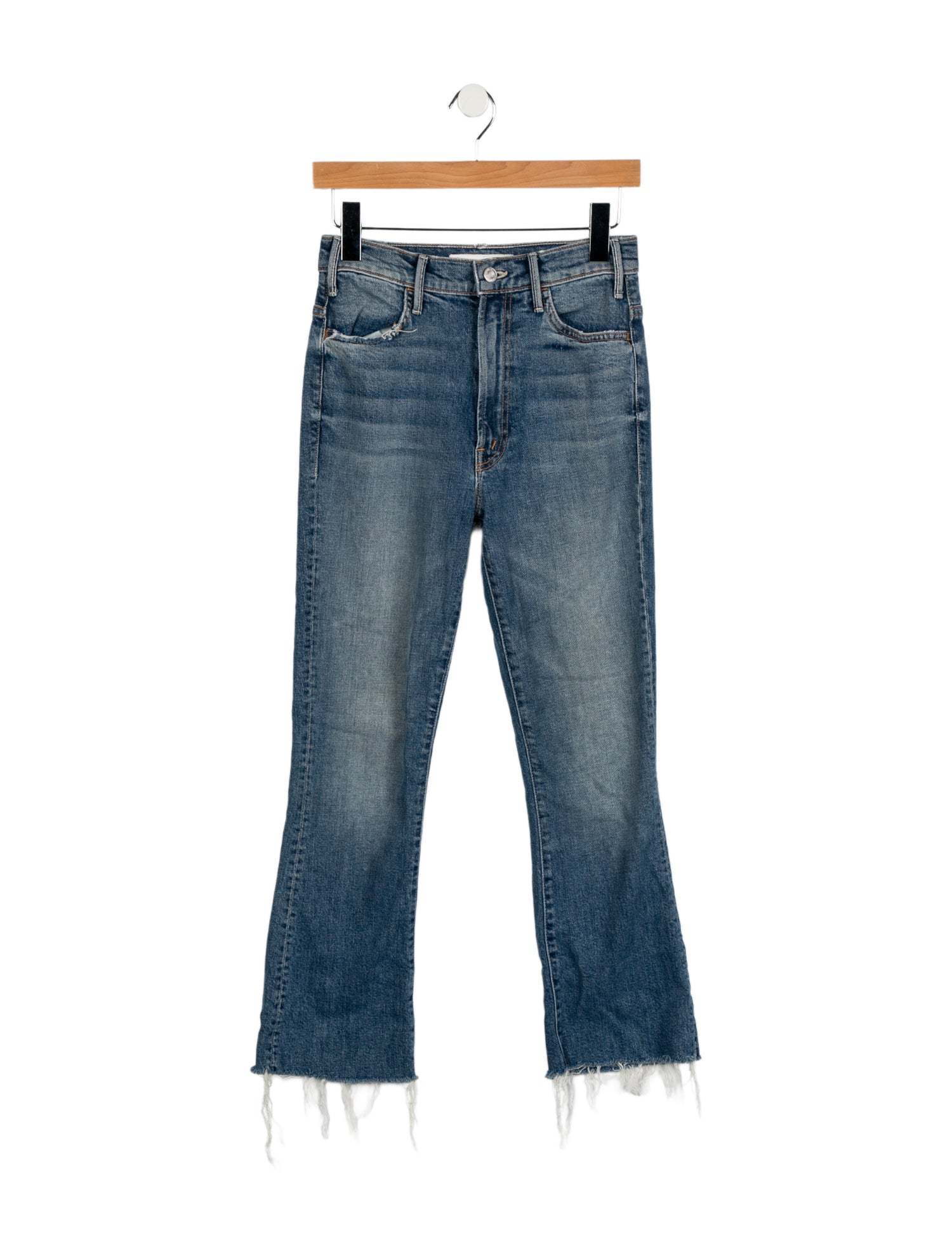 Mother High-Rise Flared Jeans