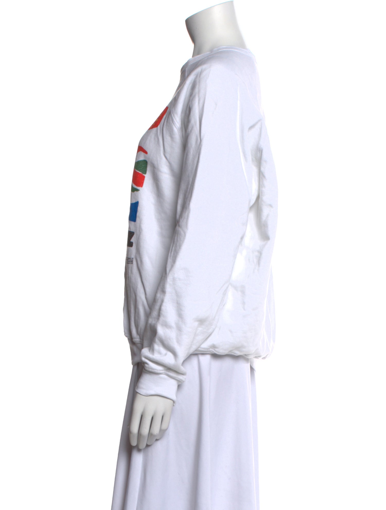 Mother Graphic Print Crew Neck Sweatshirt