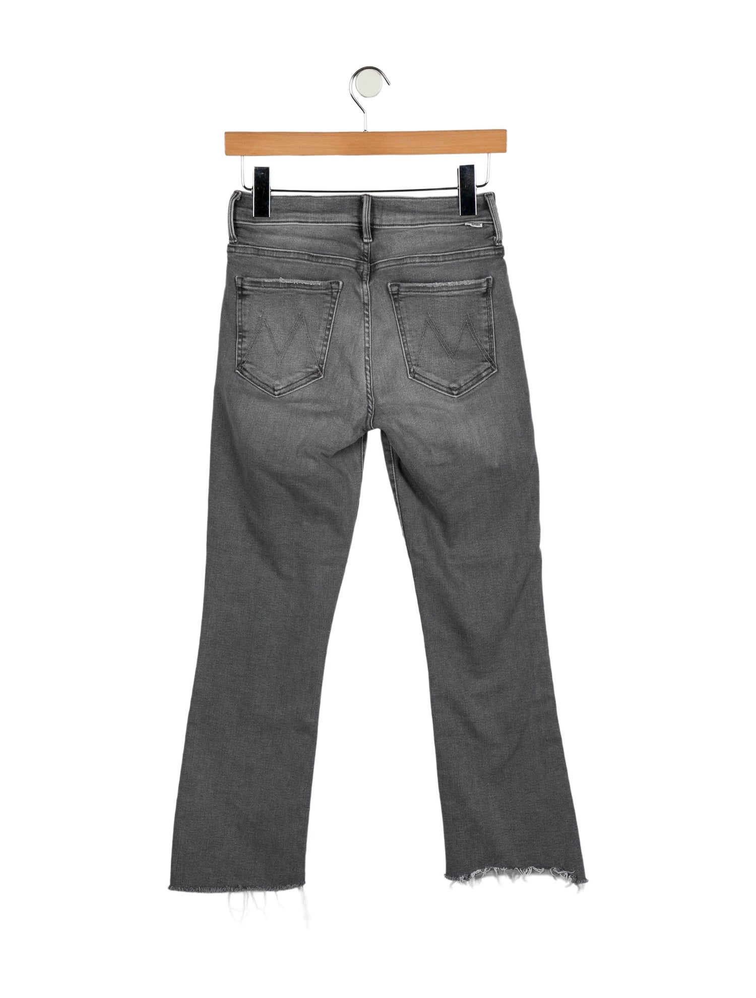 Mother Mid-Rise Straight Leg Jeans