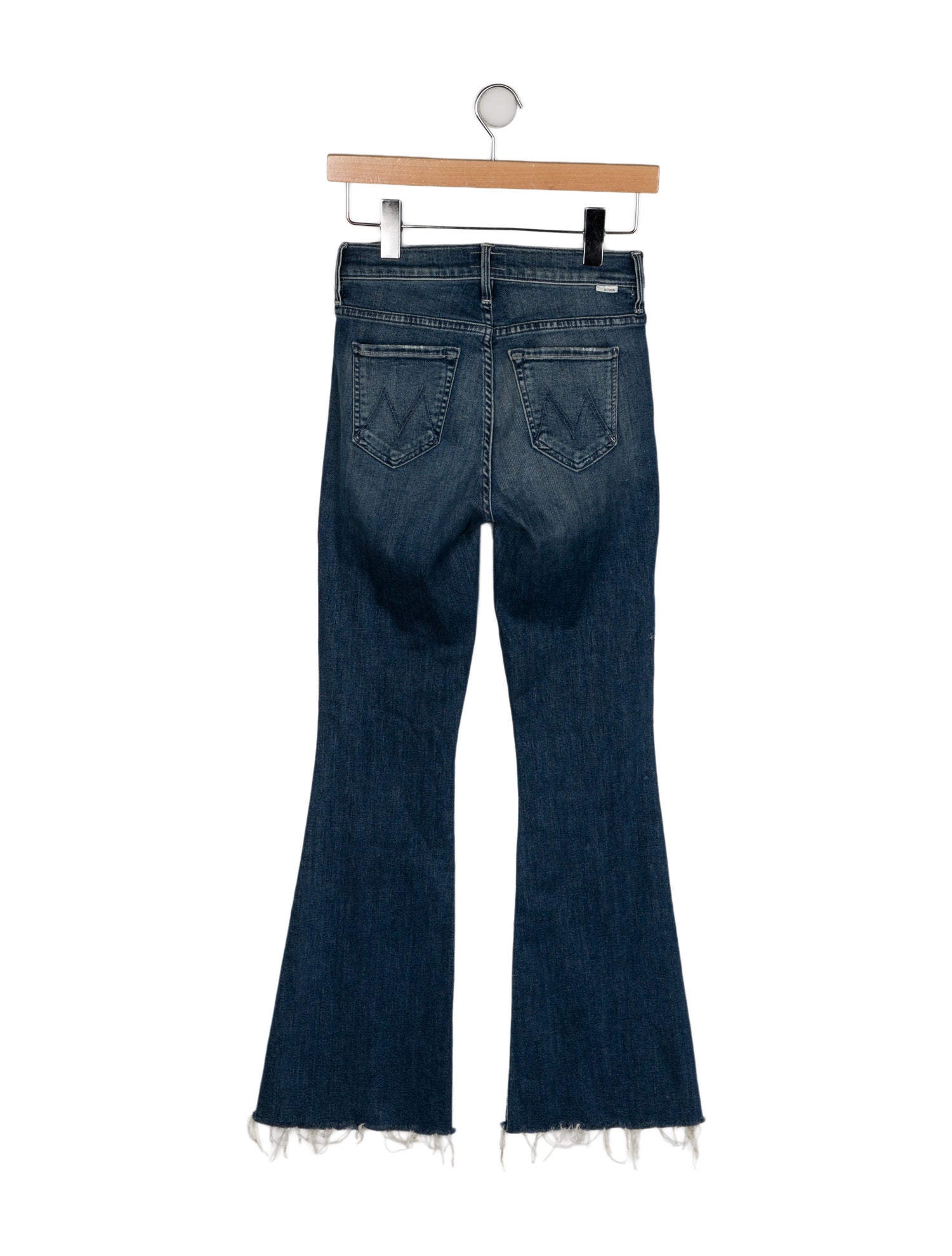 Mother Mid-Rise Wide Leg Jeans