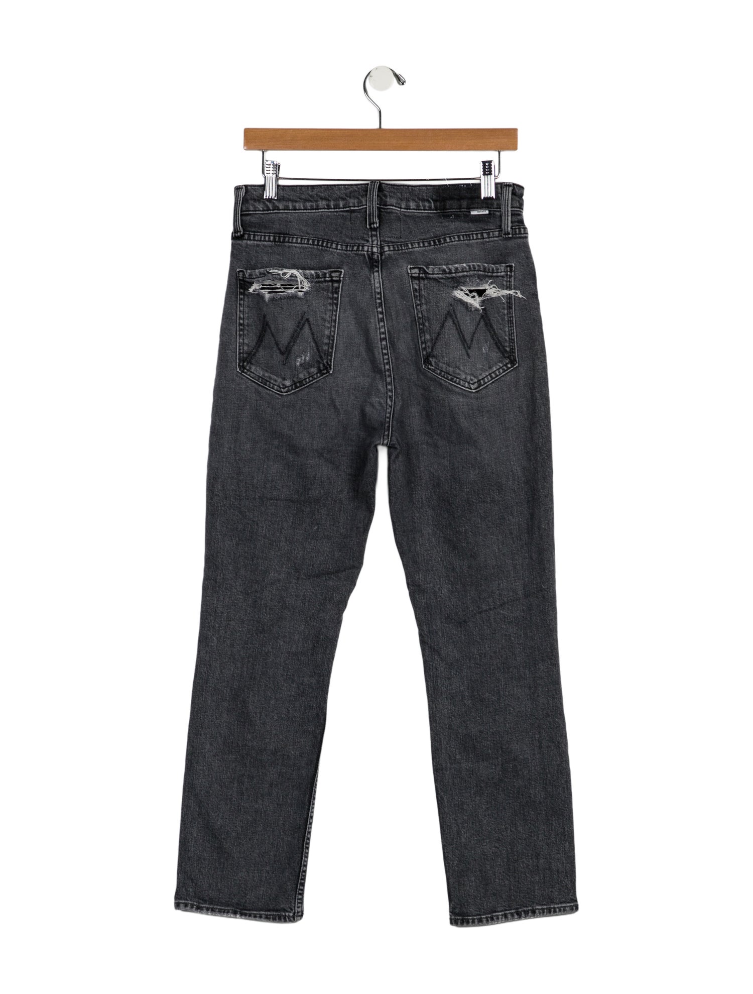 Mother High-Rise Straight Leg Jeans