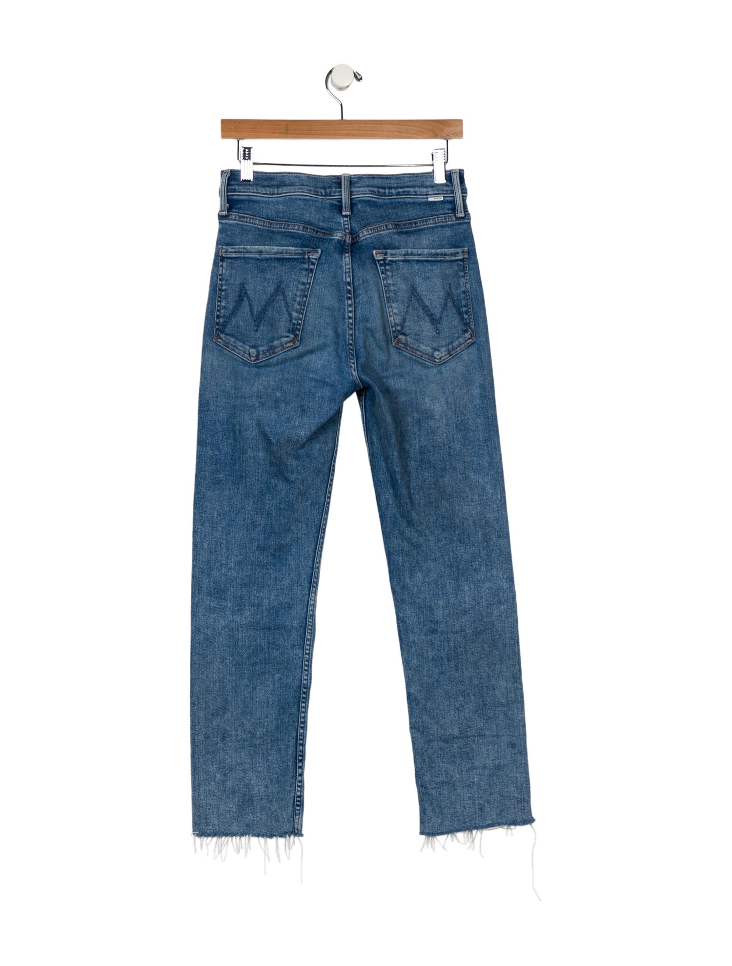 Mother High-Rise Straight Leg Jeans
