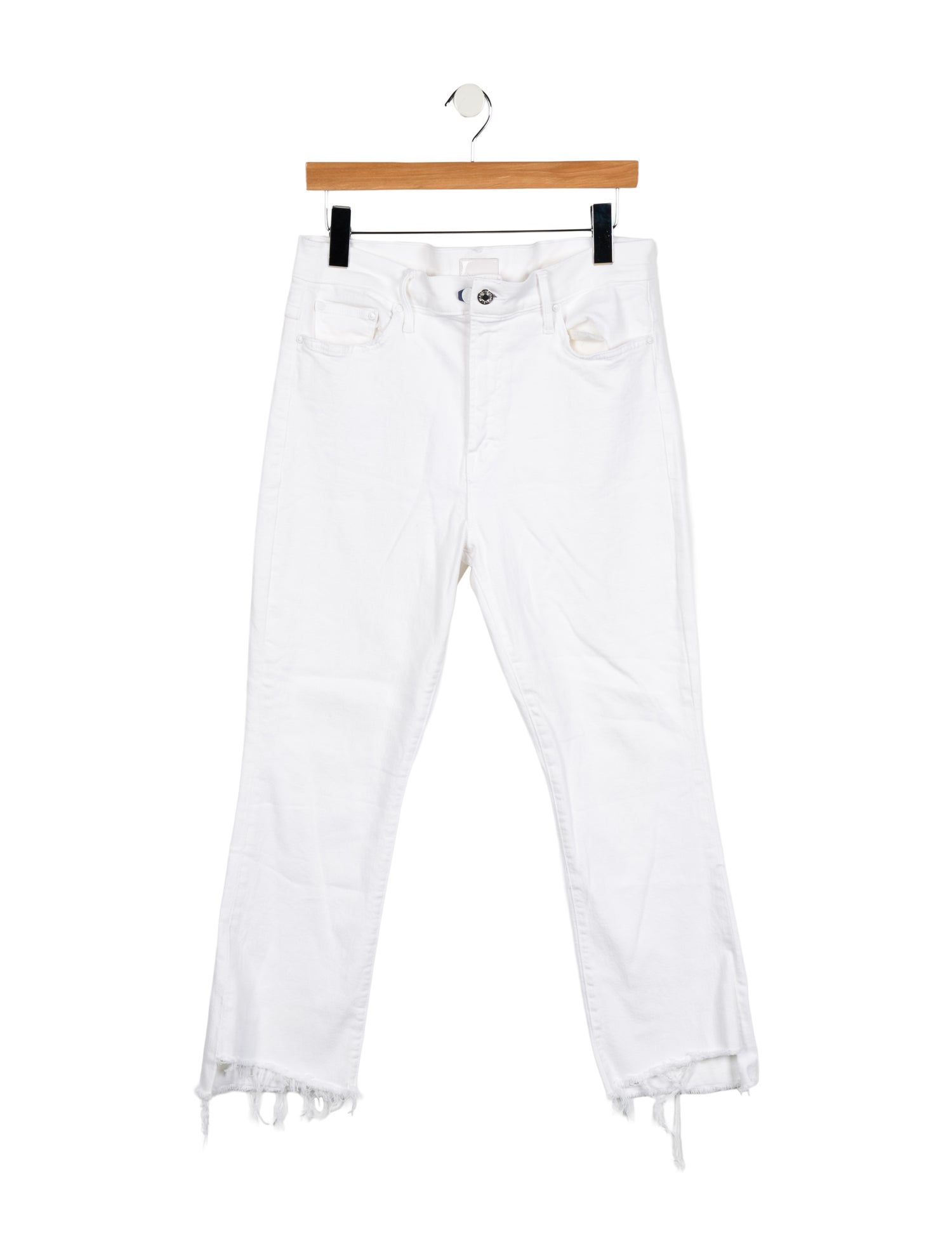 Mother High-Rise Straight Leg Jeans