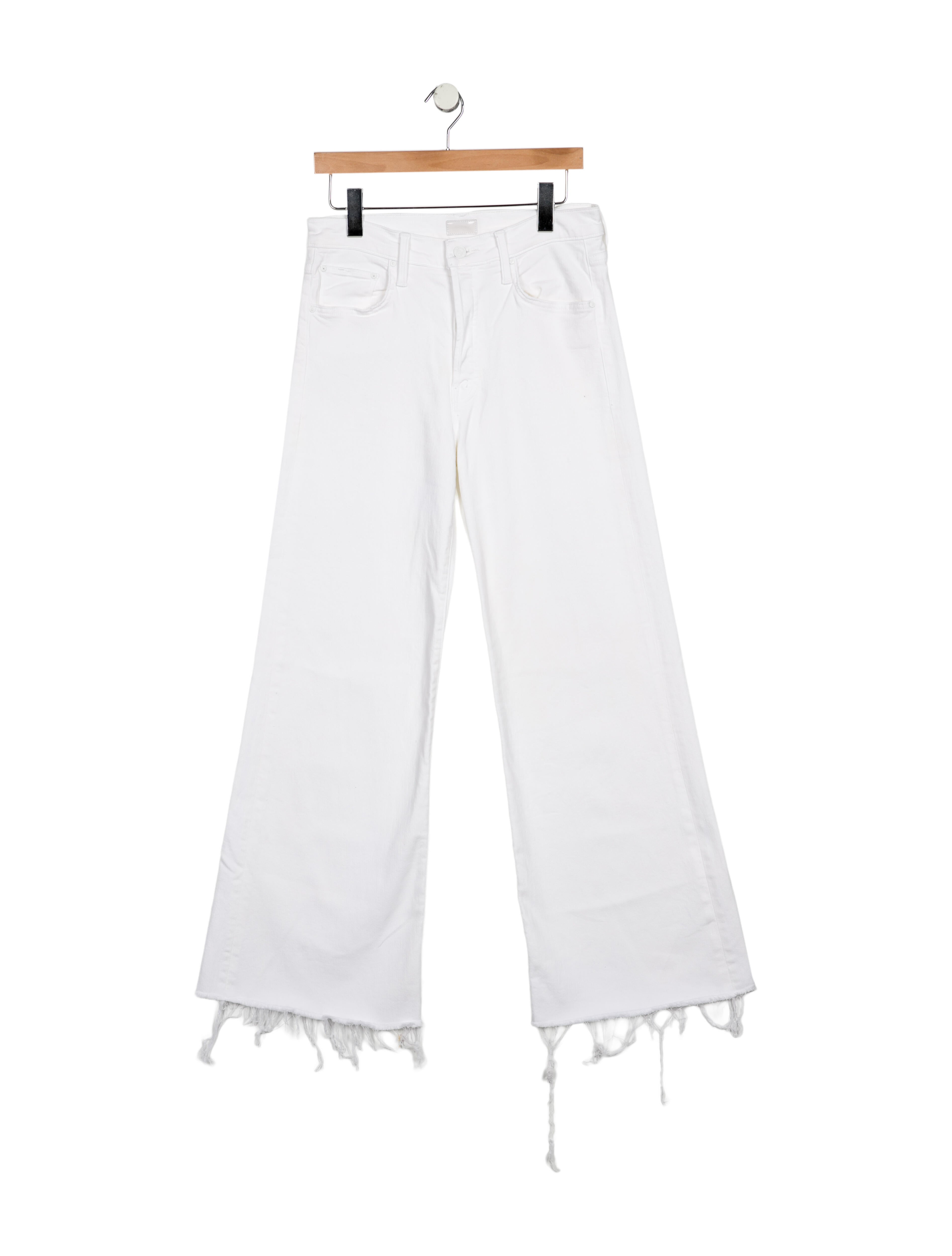 Mother High-Rise Wide Leg Jeans