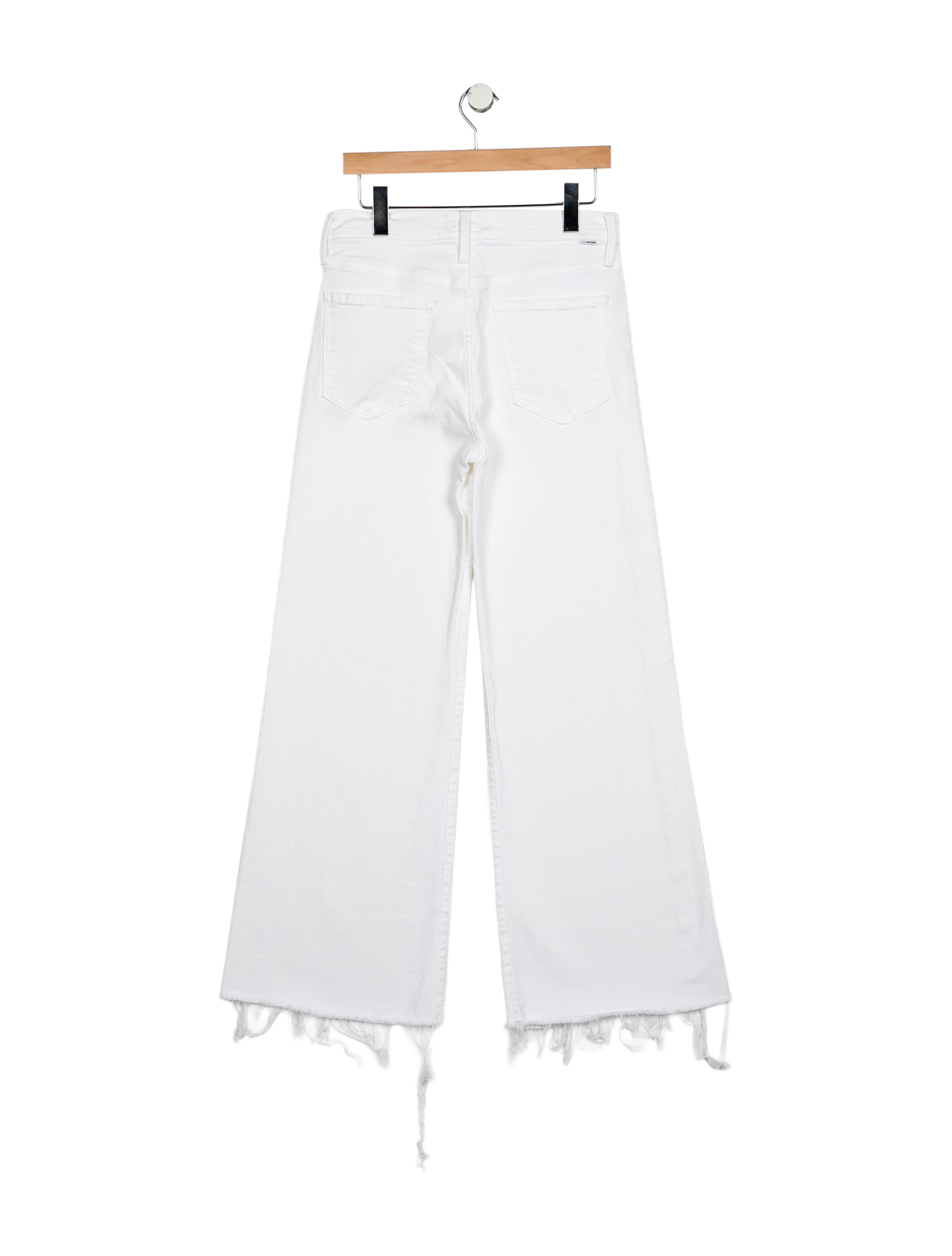 Mother High-Rise Wide Leg Jeans
