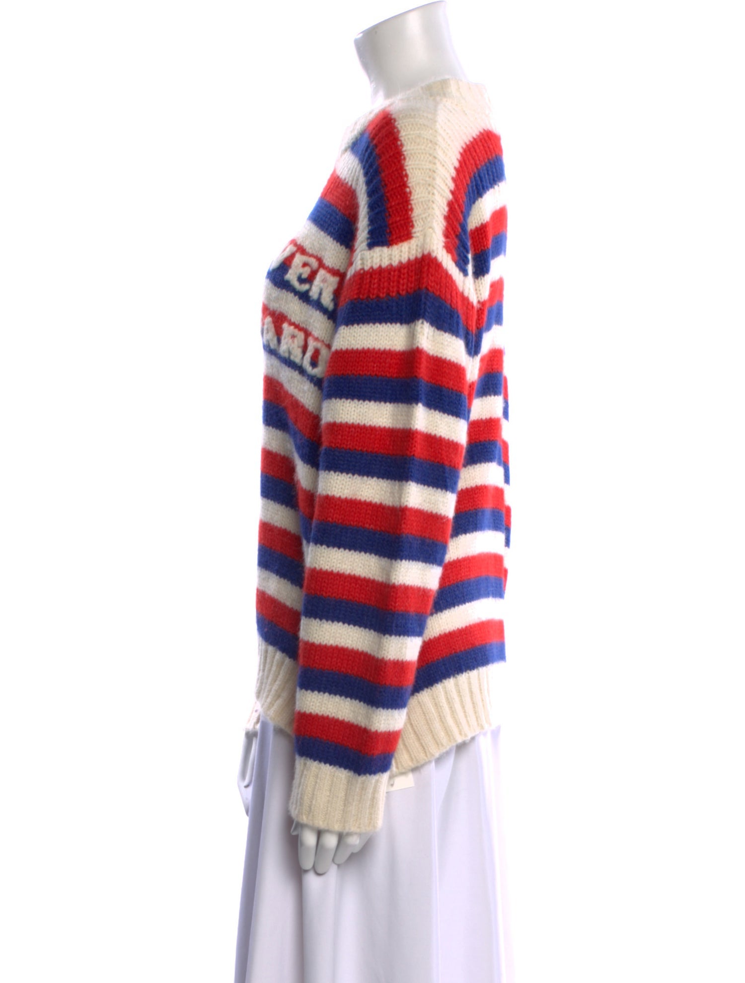 Mother Alpaca Striped Sweater