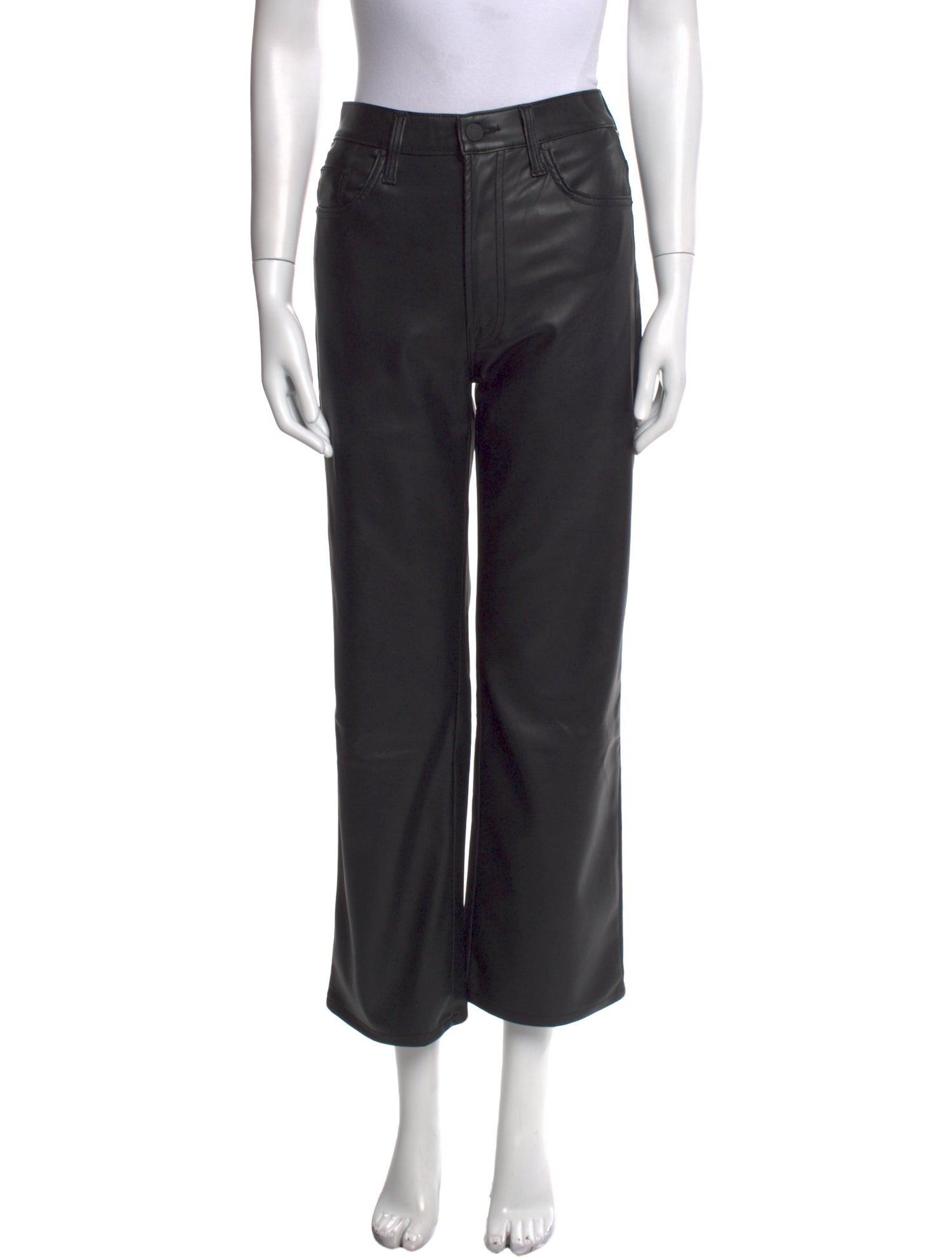 Mother Faux Leather Wide Leg Pants w/ Tags