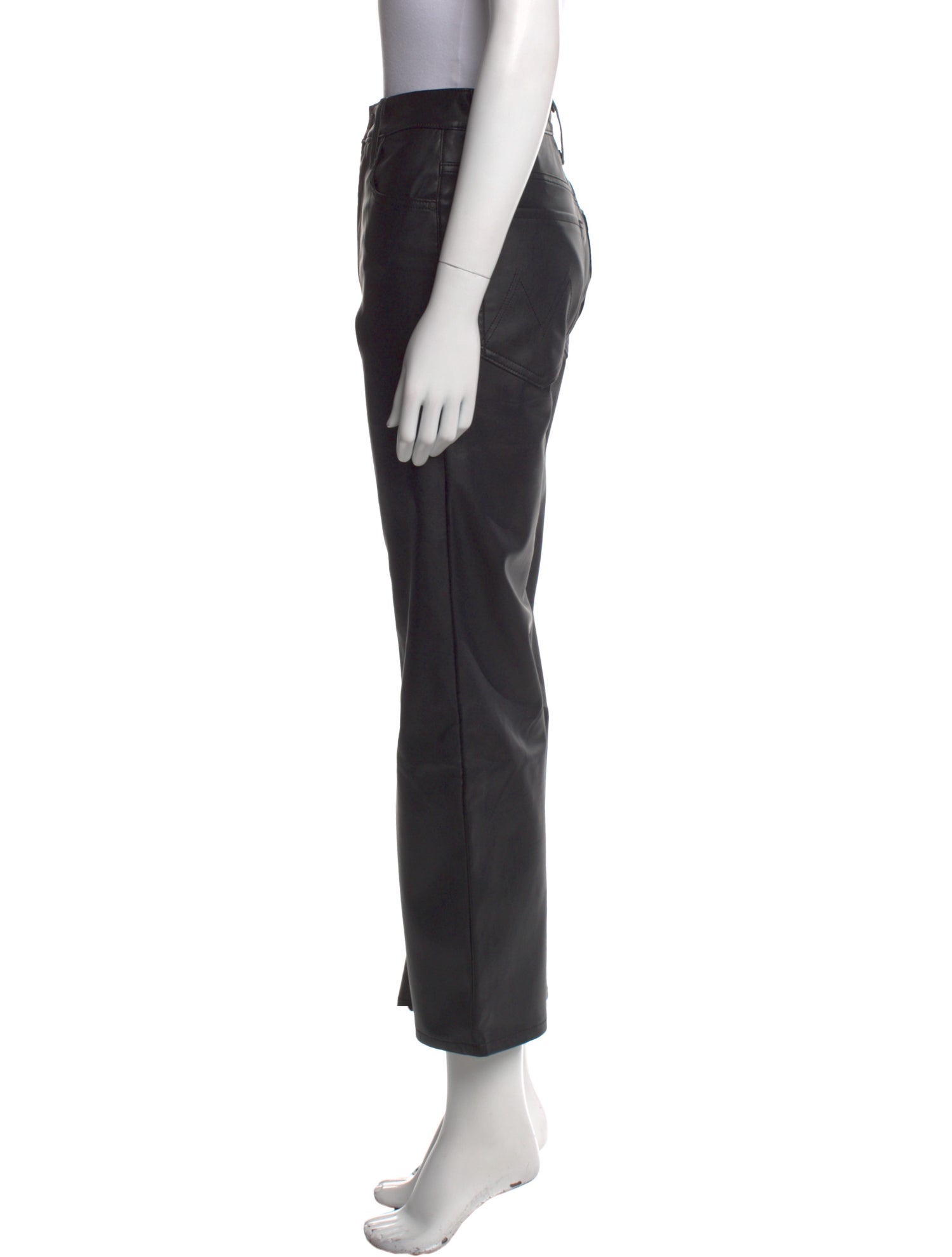 Mother Faux Leather Wide Leg Pants w/ Tags