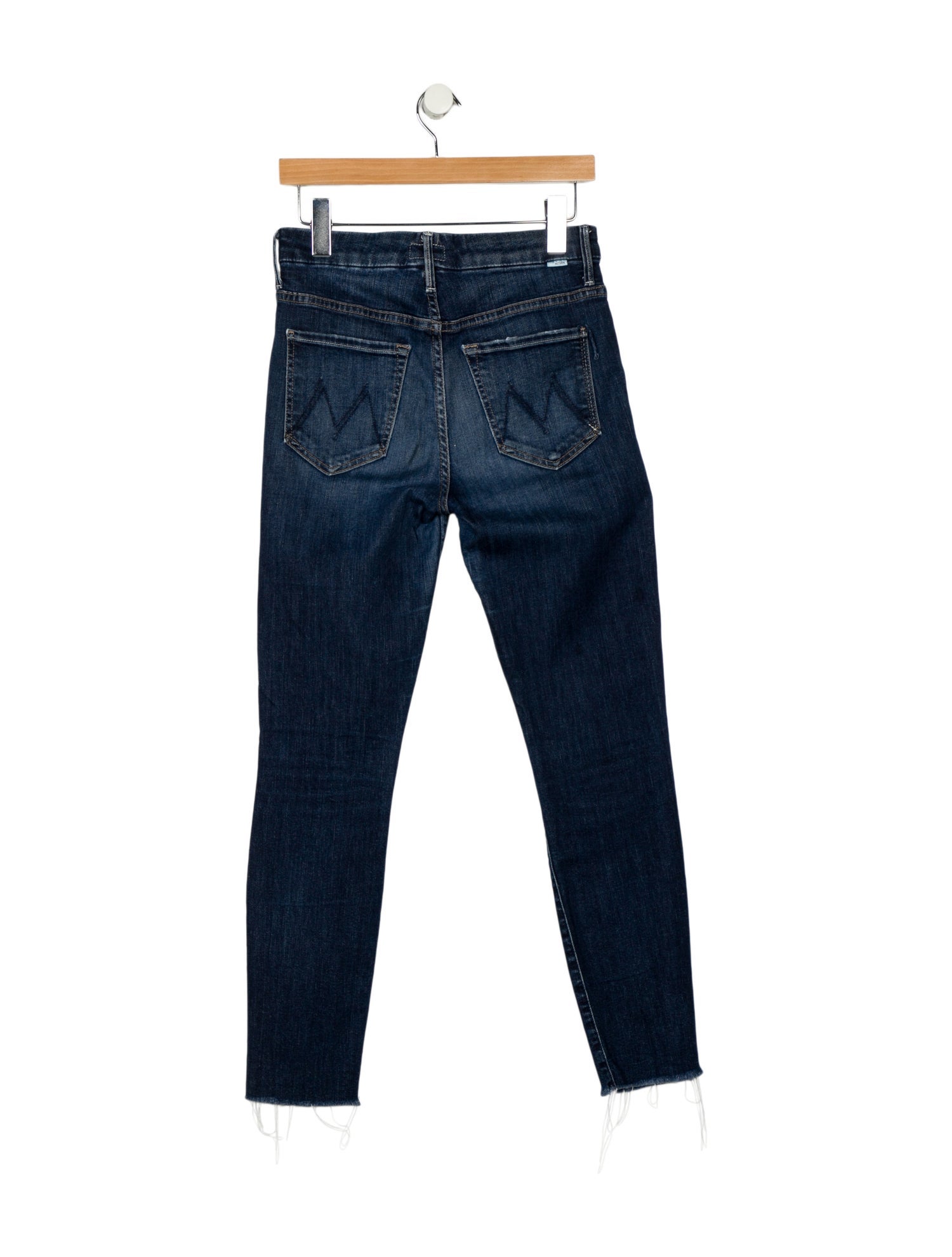 Mother Mid-Rise Skinny Leg Jeans