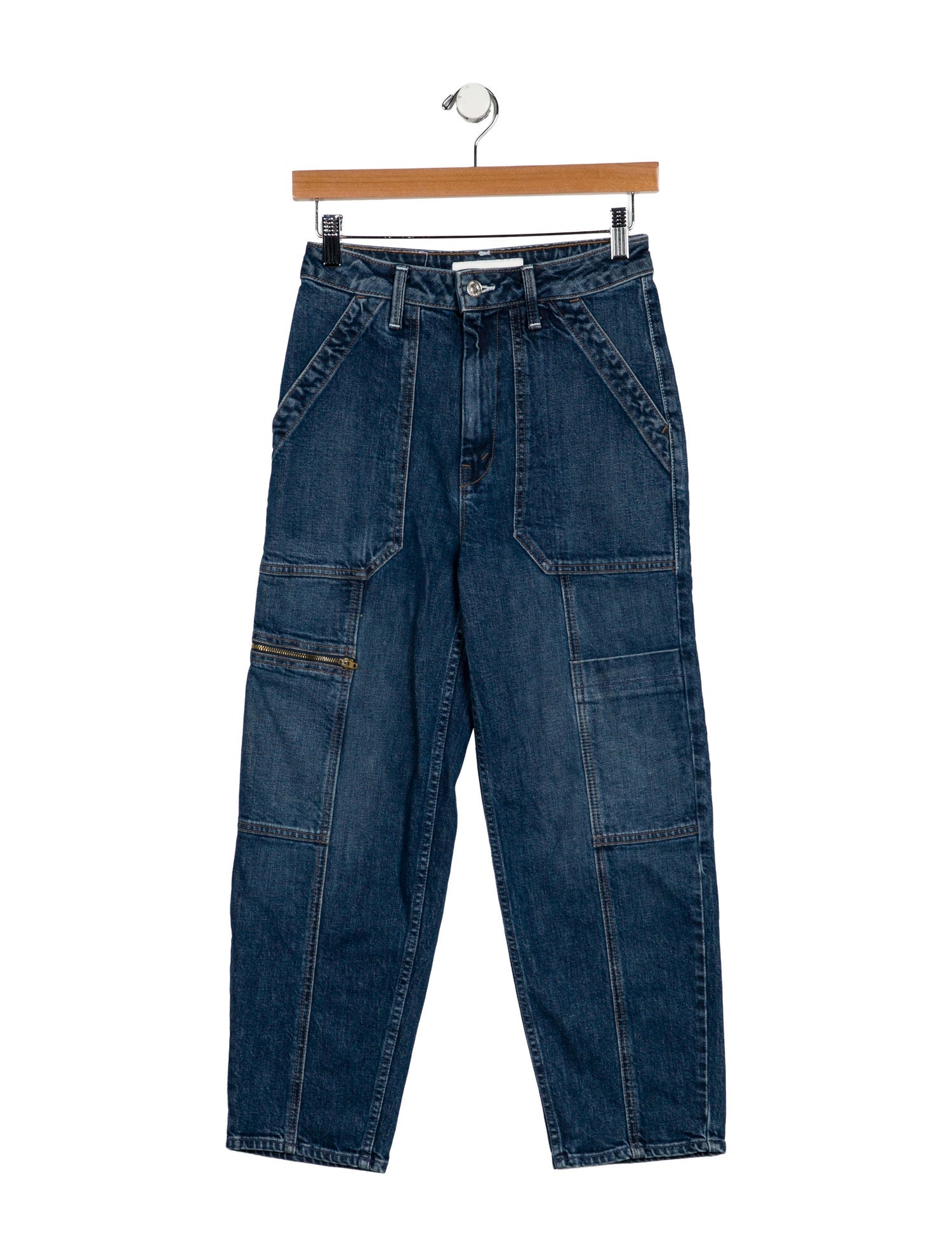 Mother High-Rise Straight Leg Jeans
