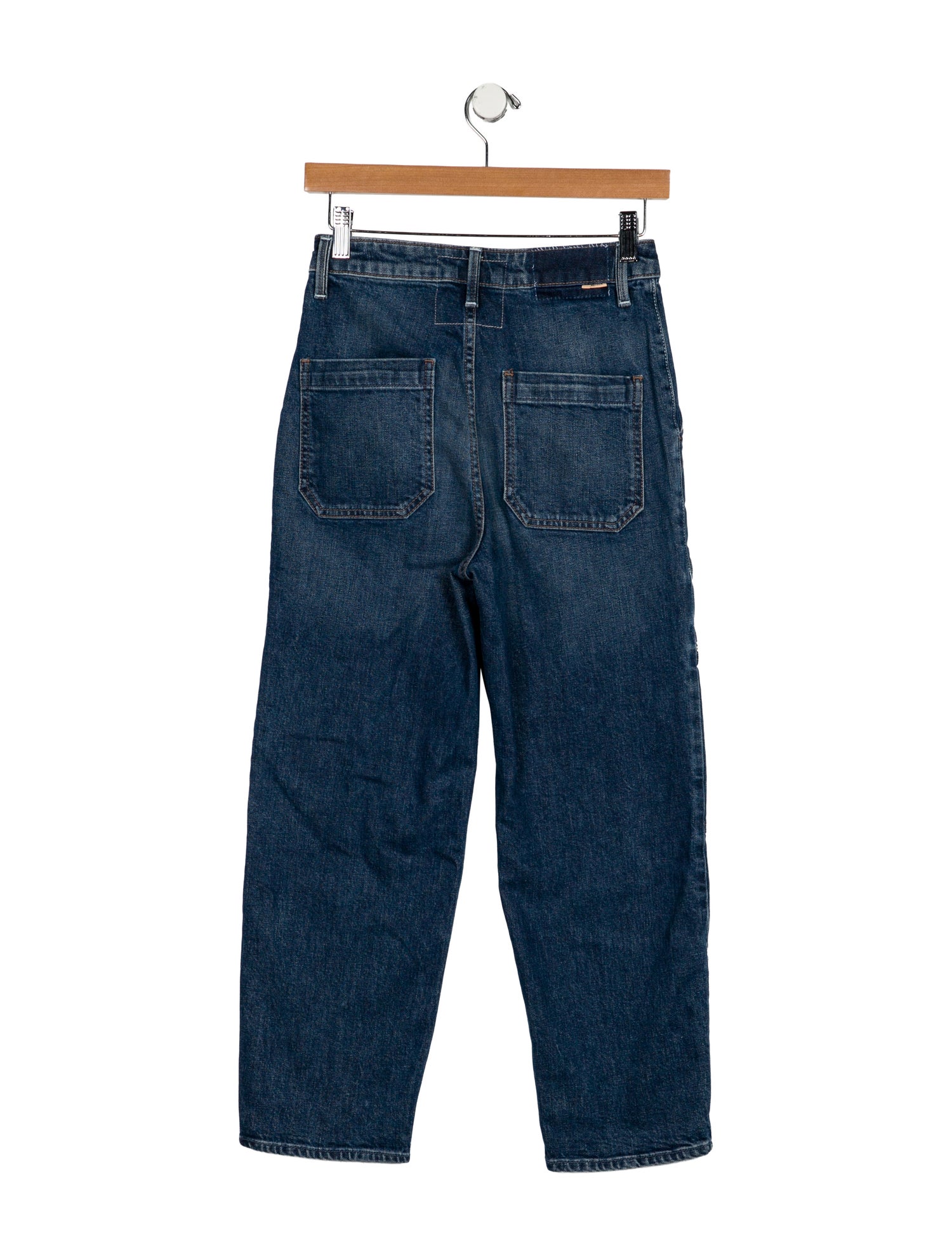 Mother High-Rise Straight Leg Jeans