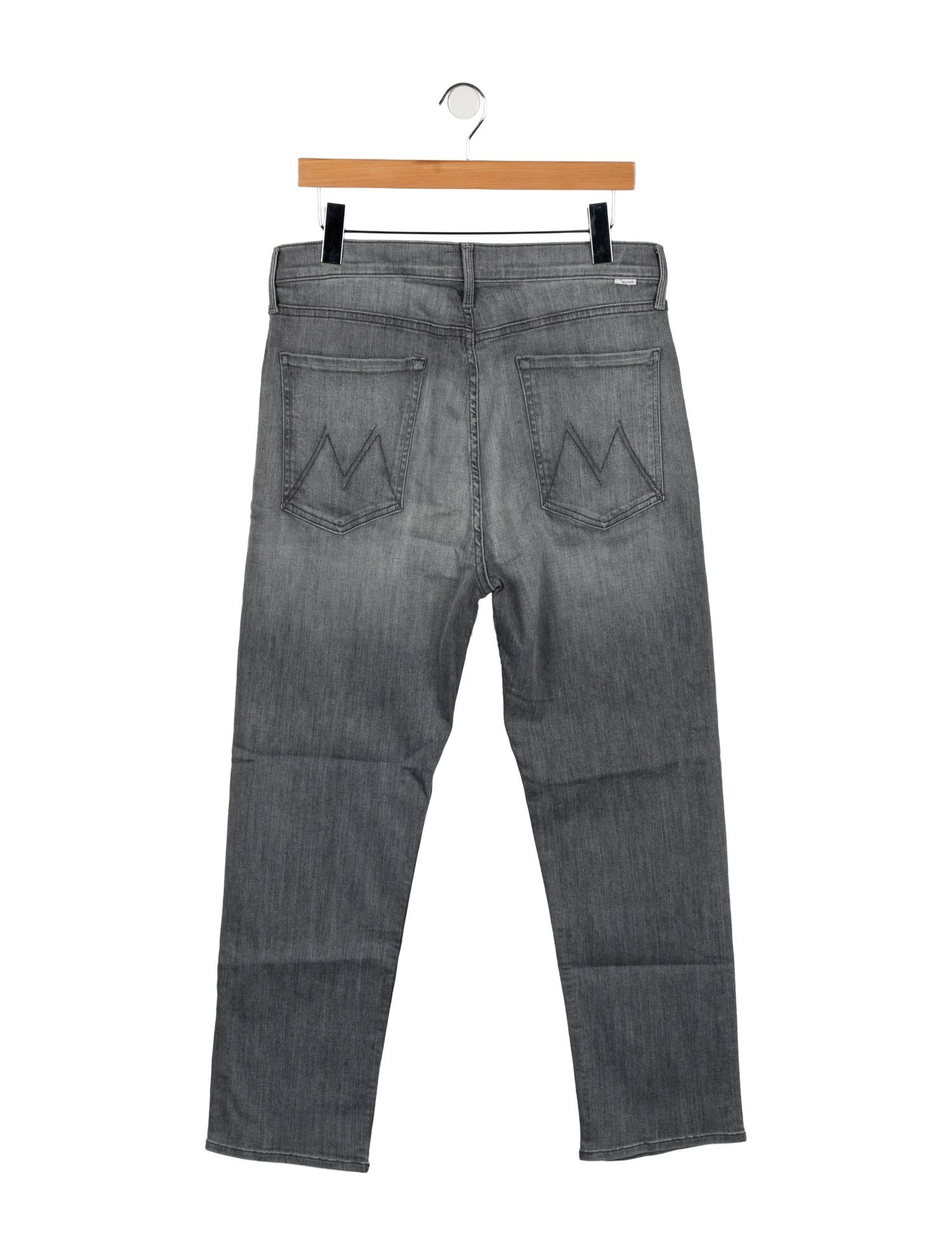 Mother High-Rise Straight Leg Jeans