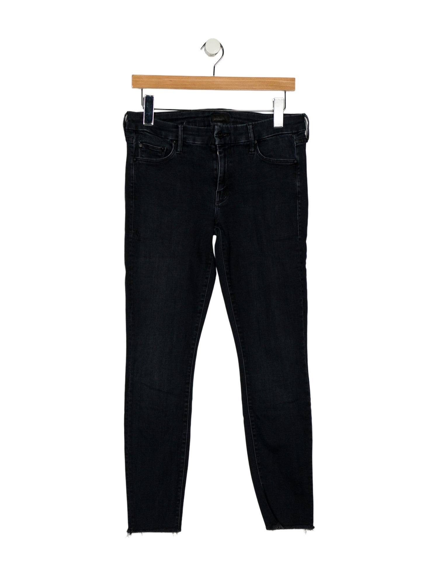 Mother Mid-Rise Skinny Leg Jeans