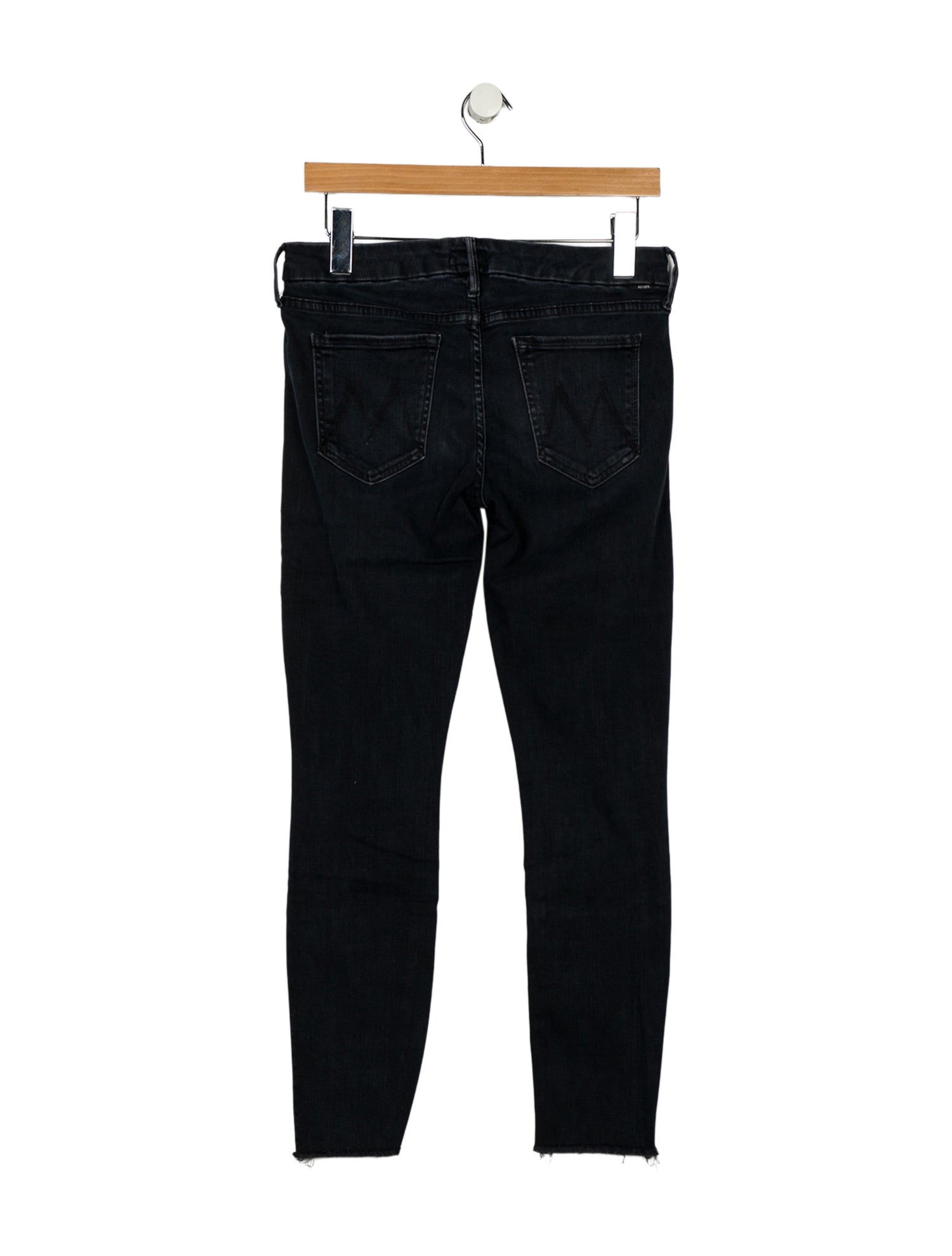 Mother Mid-Rise Skinny Leg Jeans
