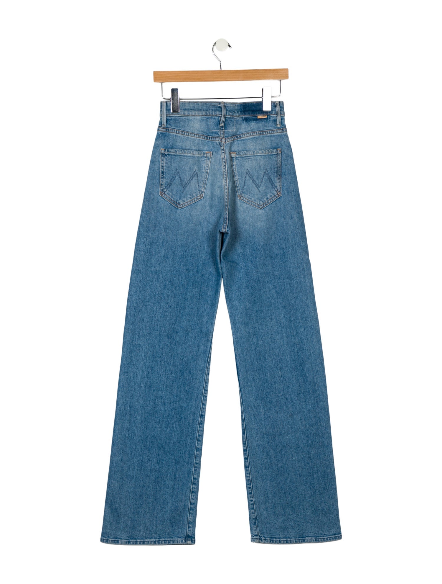 Mother High-Rise Wide Leg Jeans