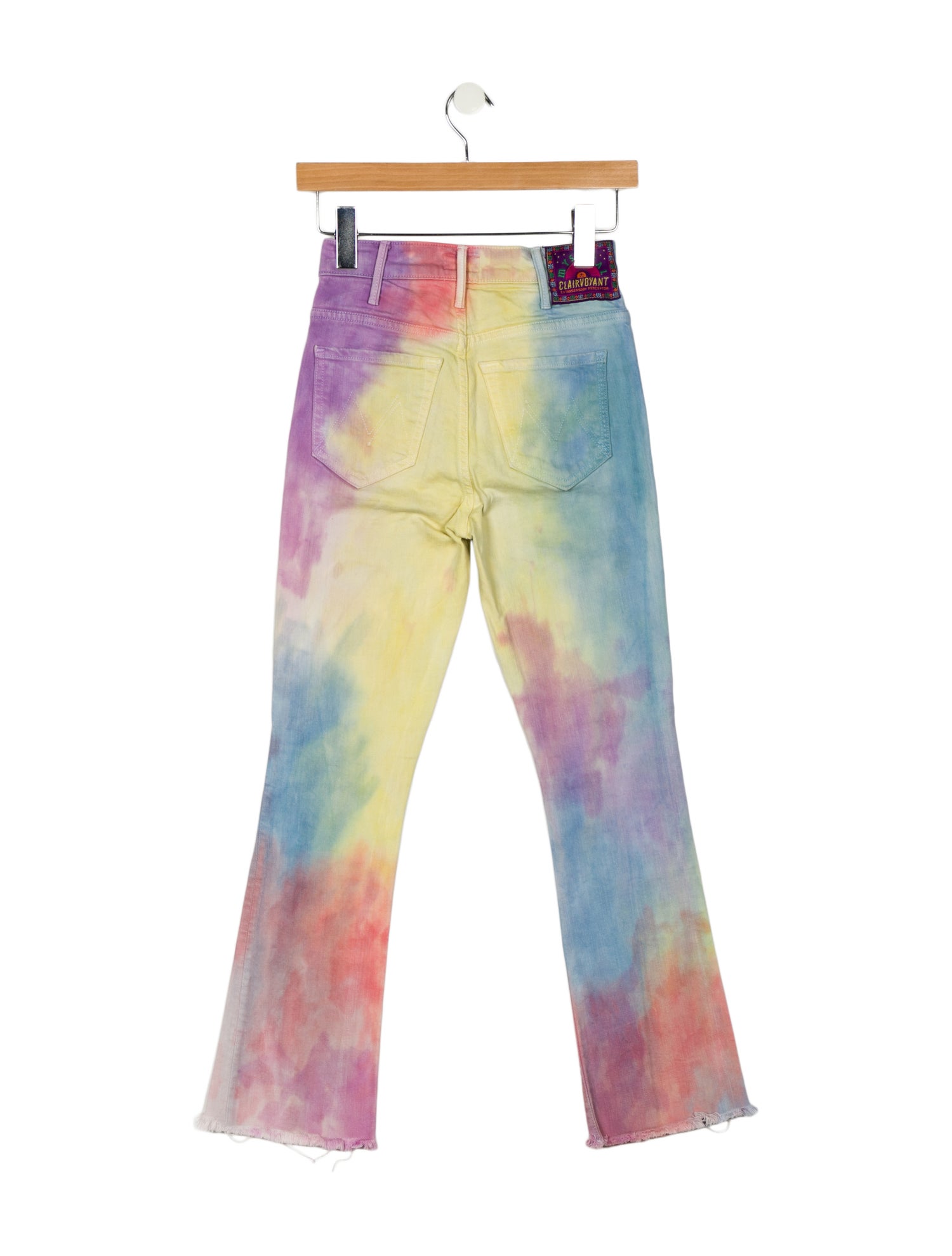 Mother Mid-Rise Straight Leg Jeans