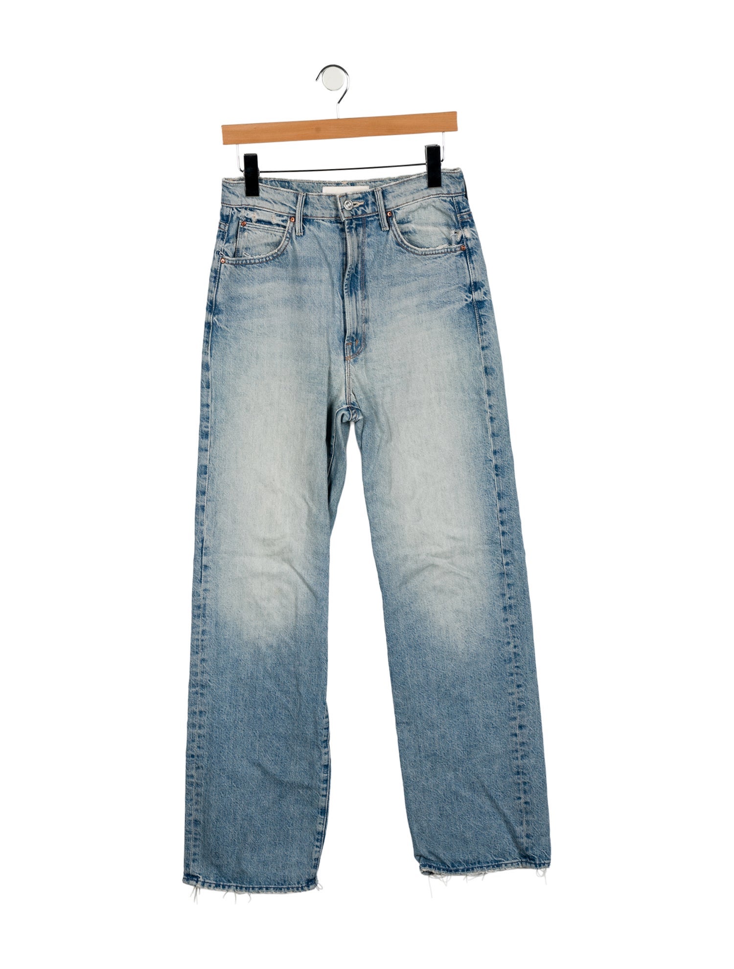 Mother High-Rise Wide Leg Jeans