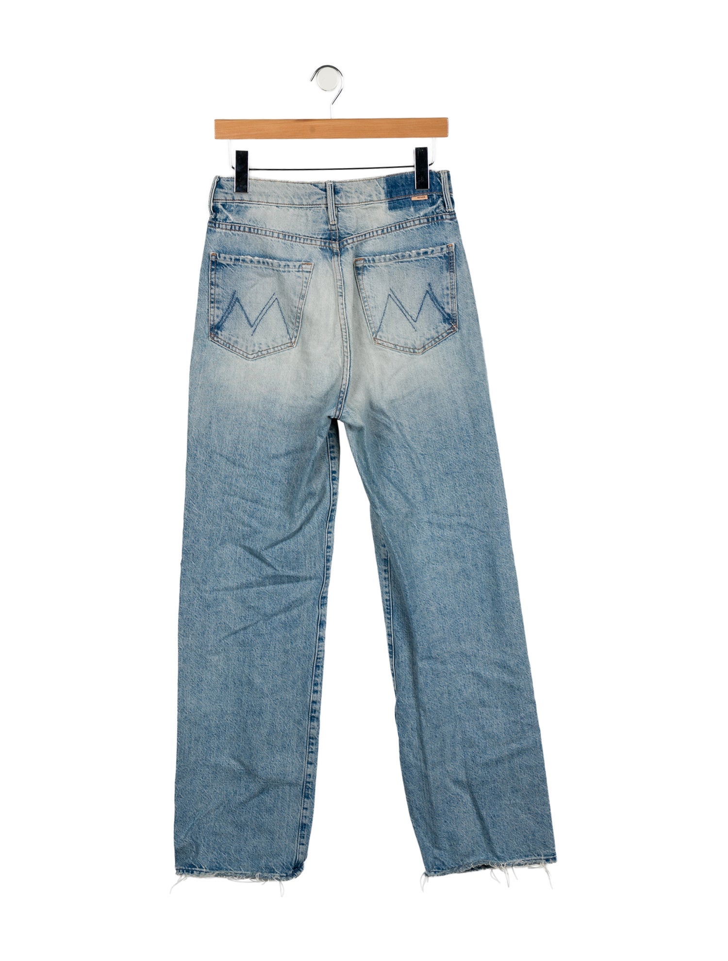 Mother High-Rise Wide Leg Jeans