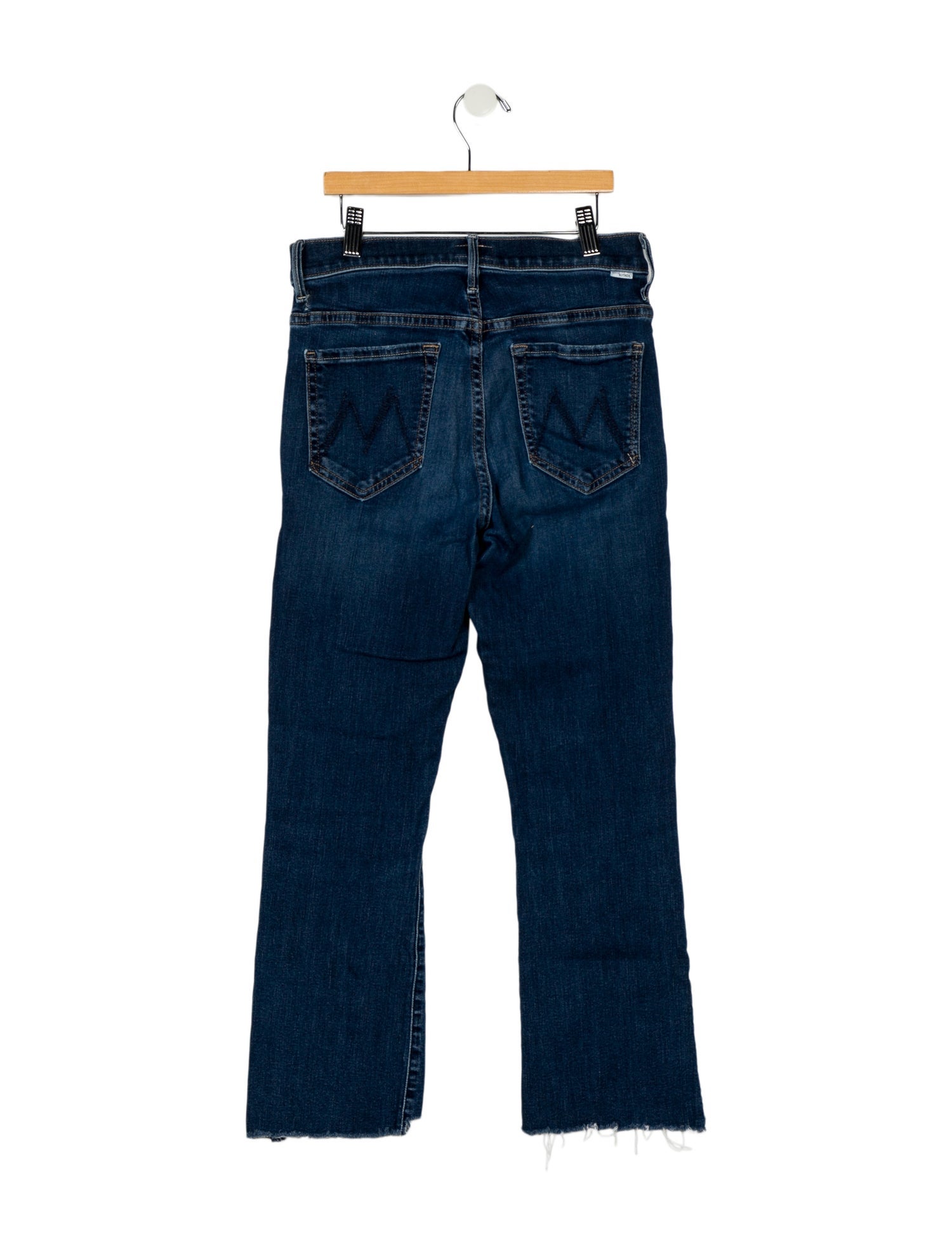 Mother Mid-Rise Straight Leg Jeans