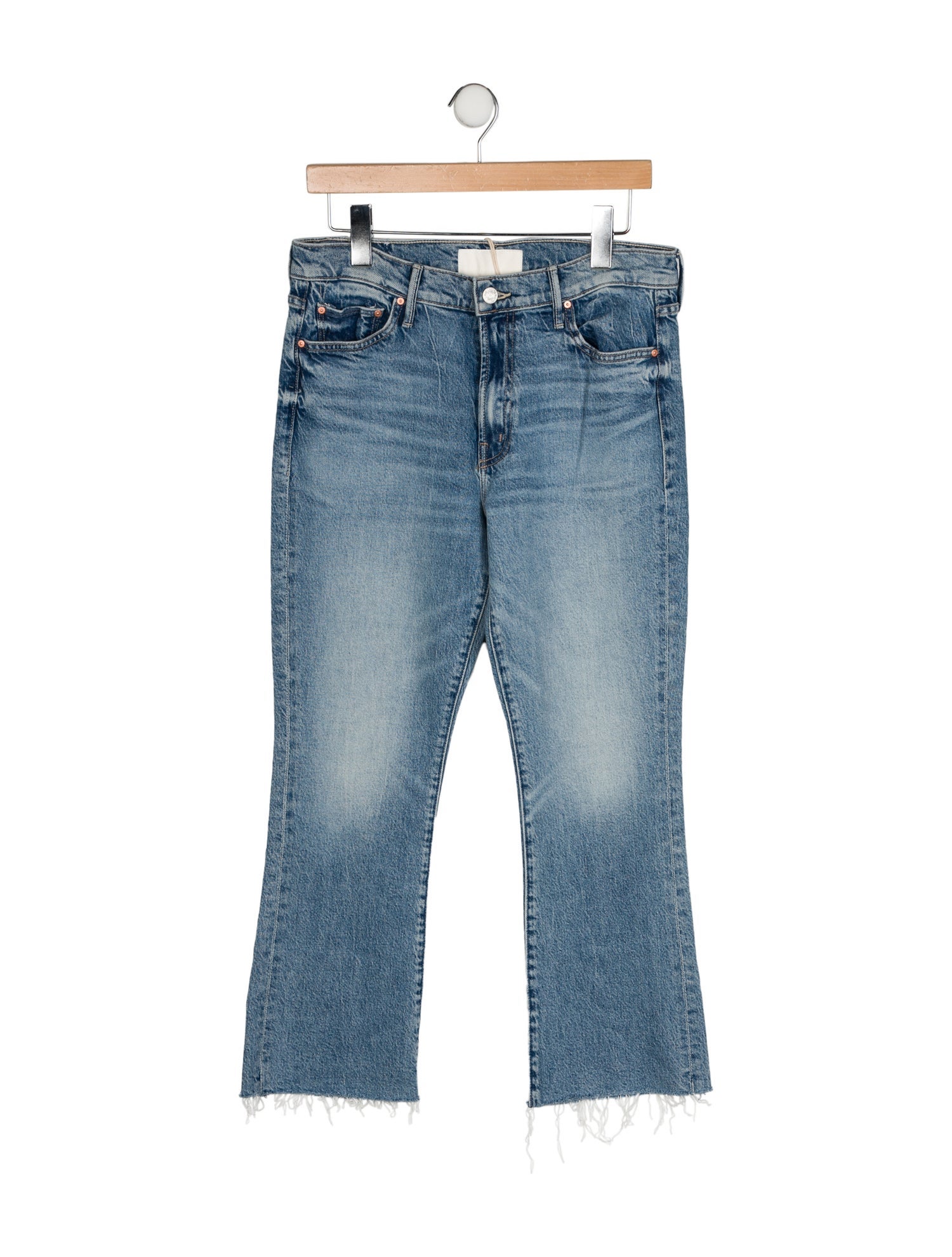 Mother Mid-Rise Straight Leg Jeans w/ Tags
