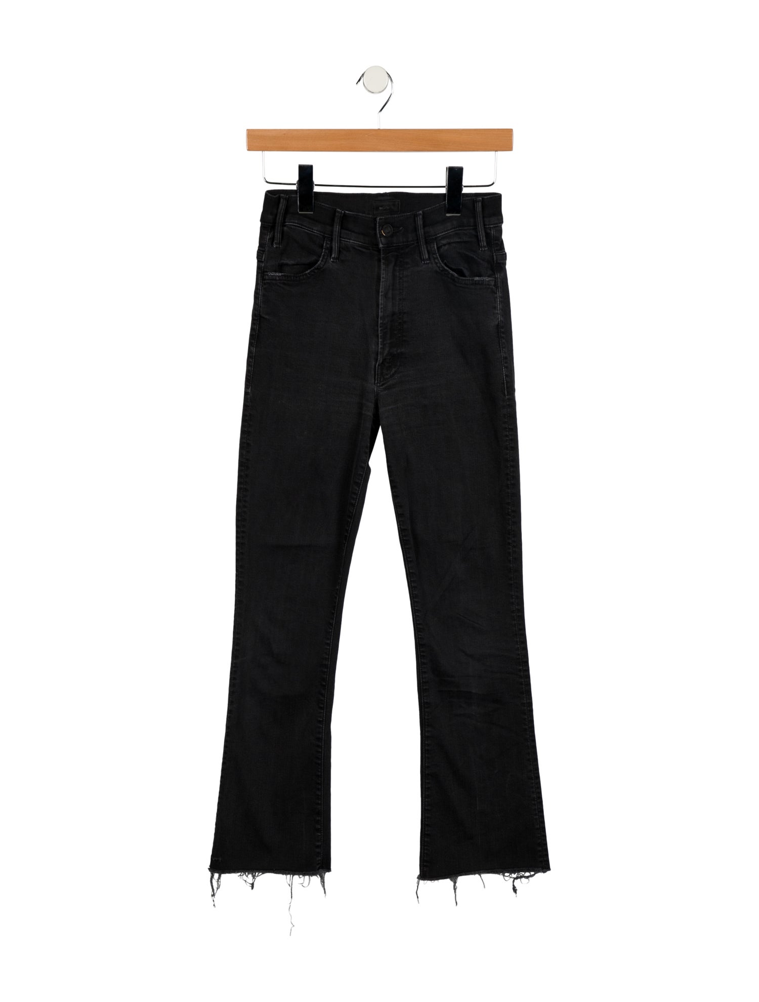 Mother Mid-Rise Straight Leg Jeans