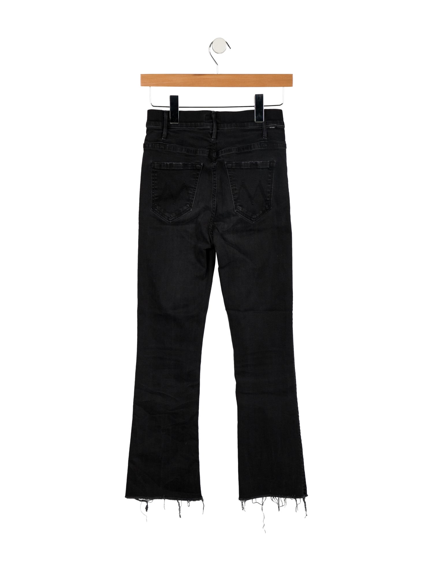 Mother Mid-Rise Straight Leg Jeans