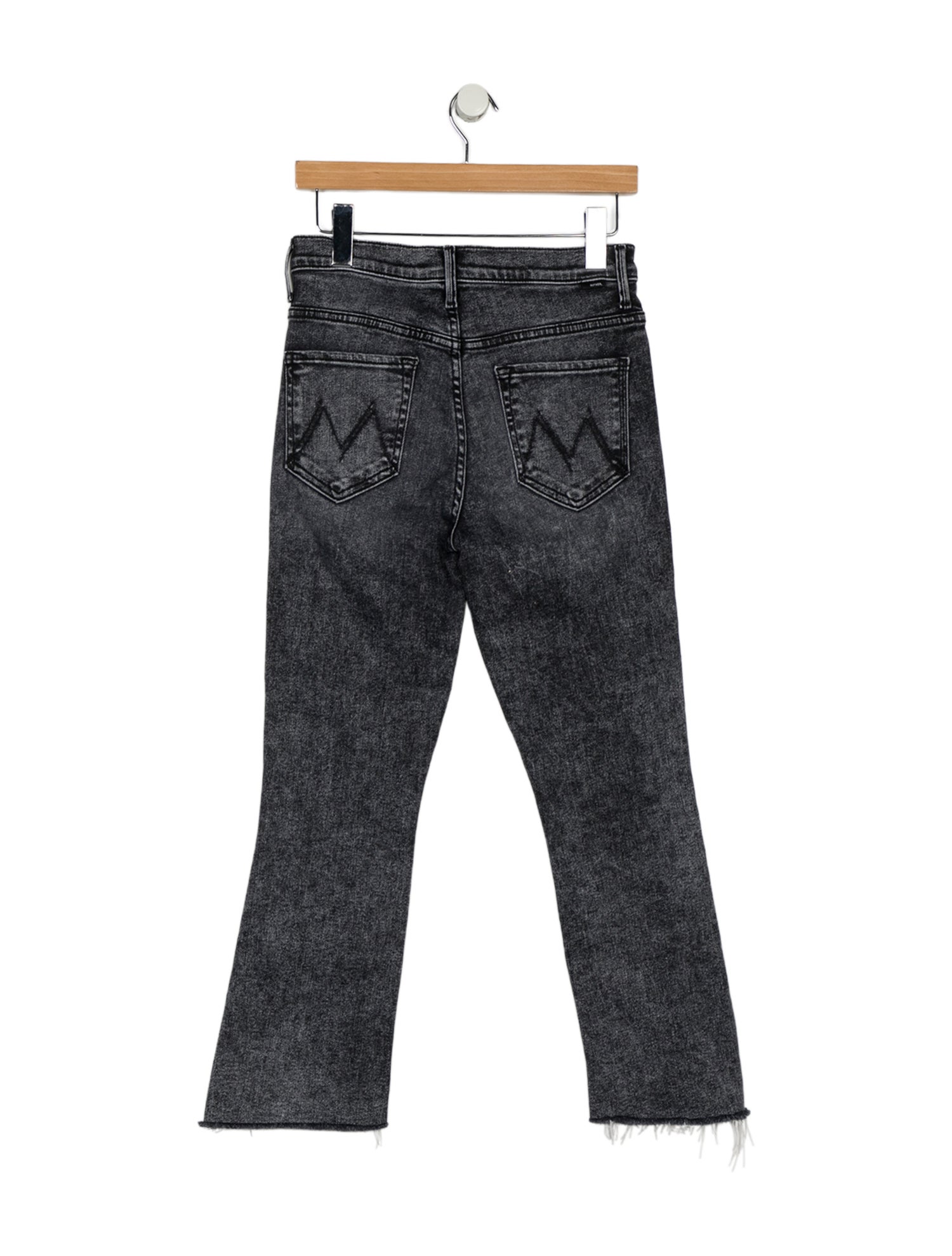 Mother Mid-Rise Straight Leg Jeans