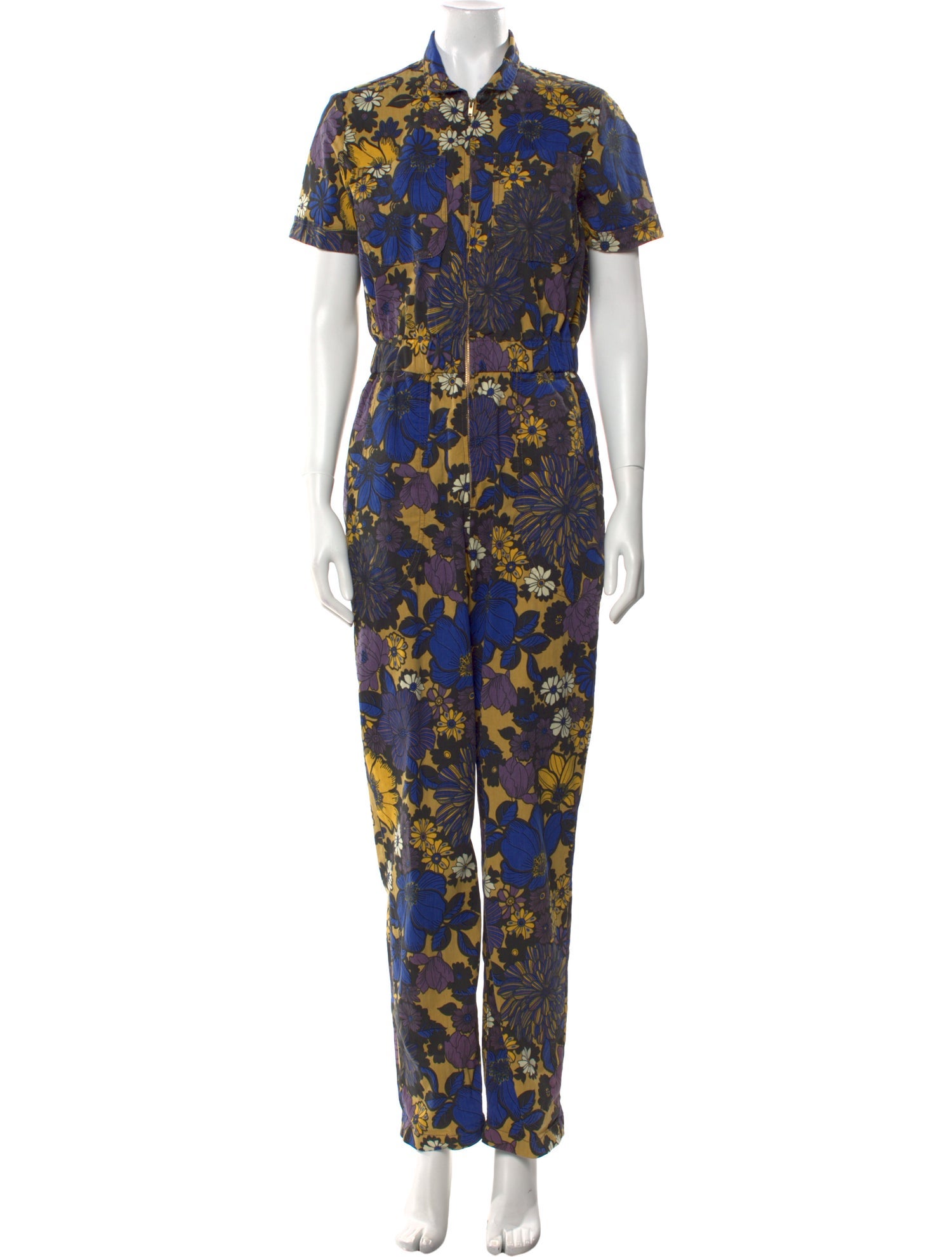 Mother Floral Print Jumpsuit