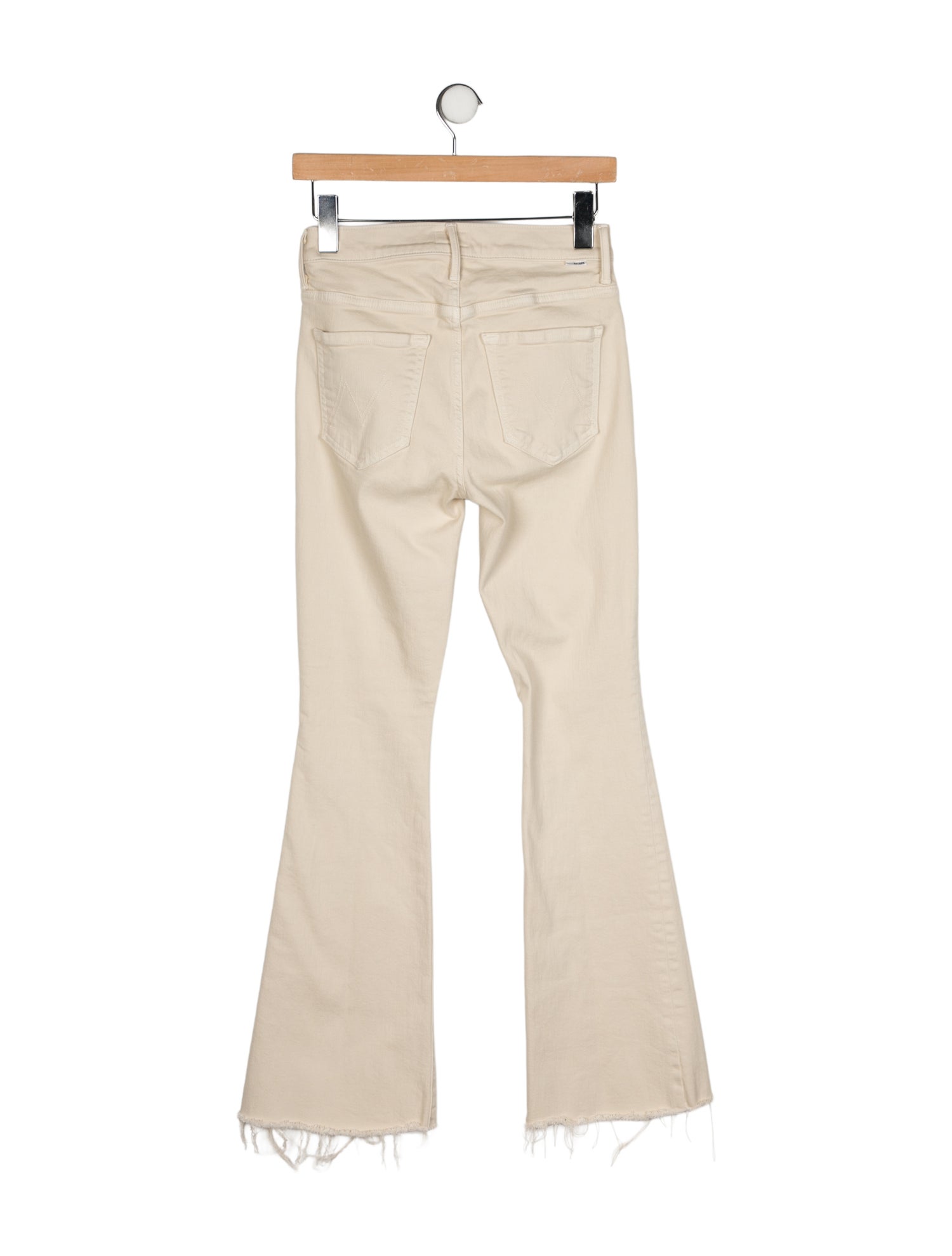 Mother Mid-Rise Wide Leg Jeans
