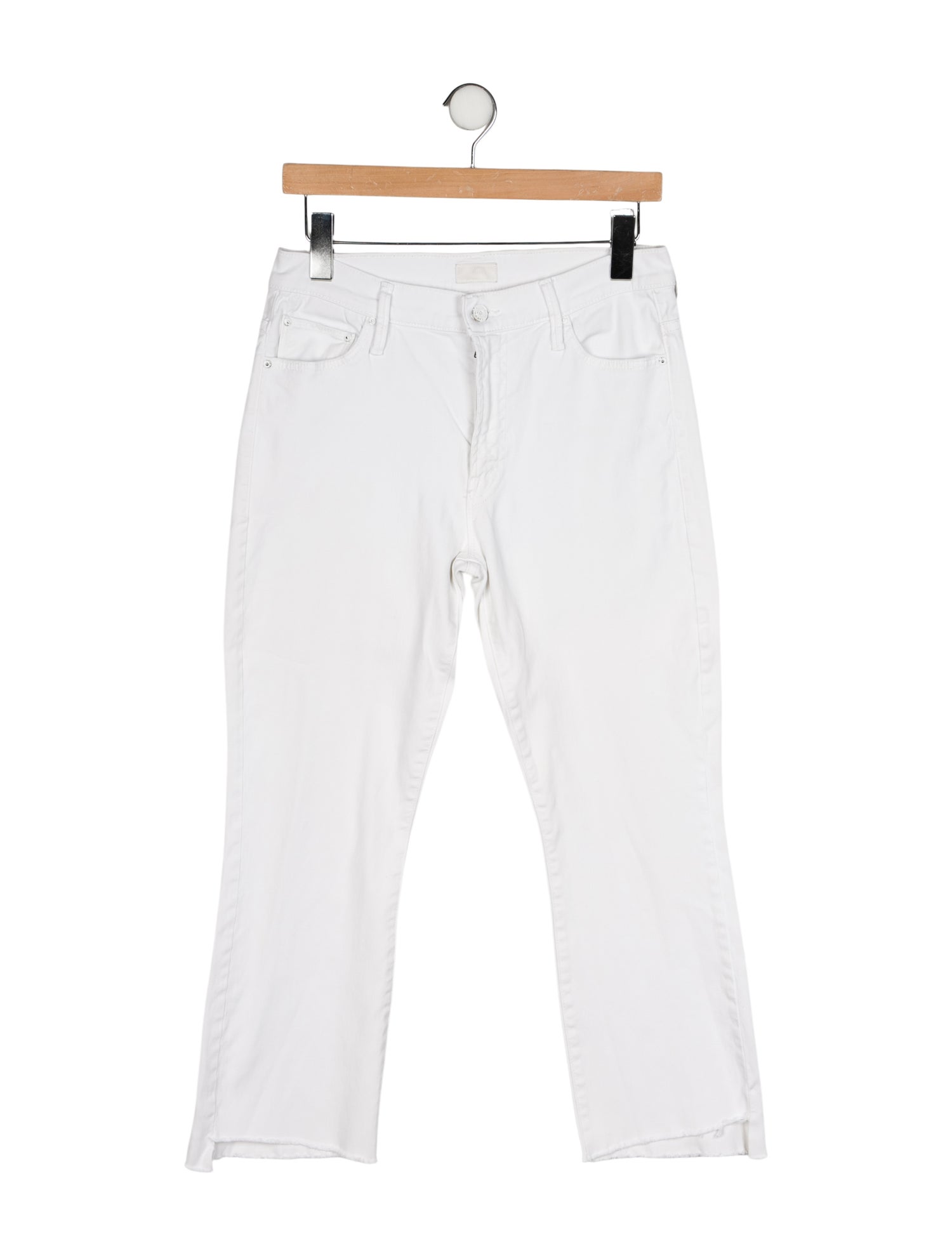 Mother High-Rise Straight Leg Jeans