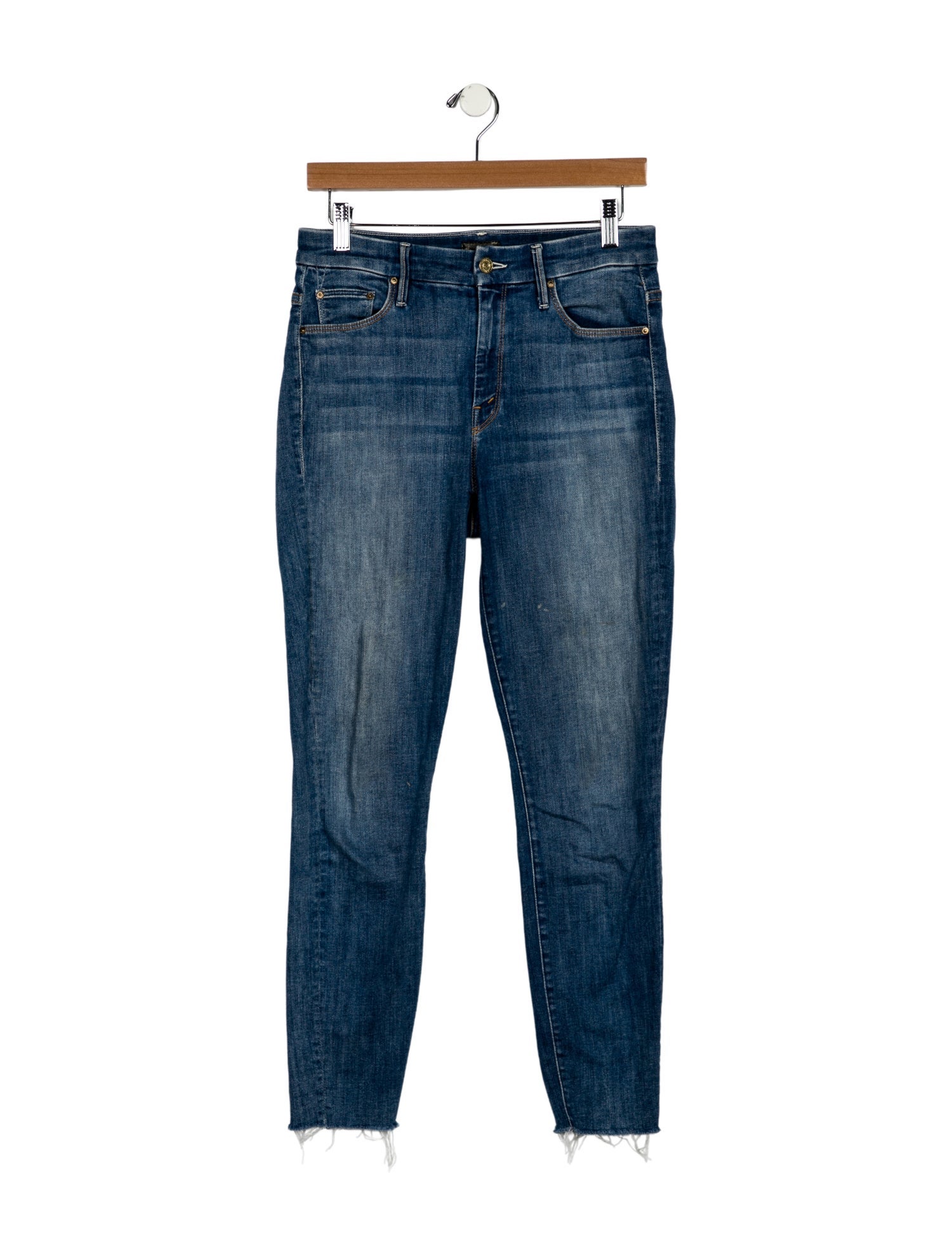 Mother High-Rise Skinny Leg Jeans