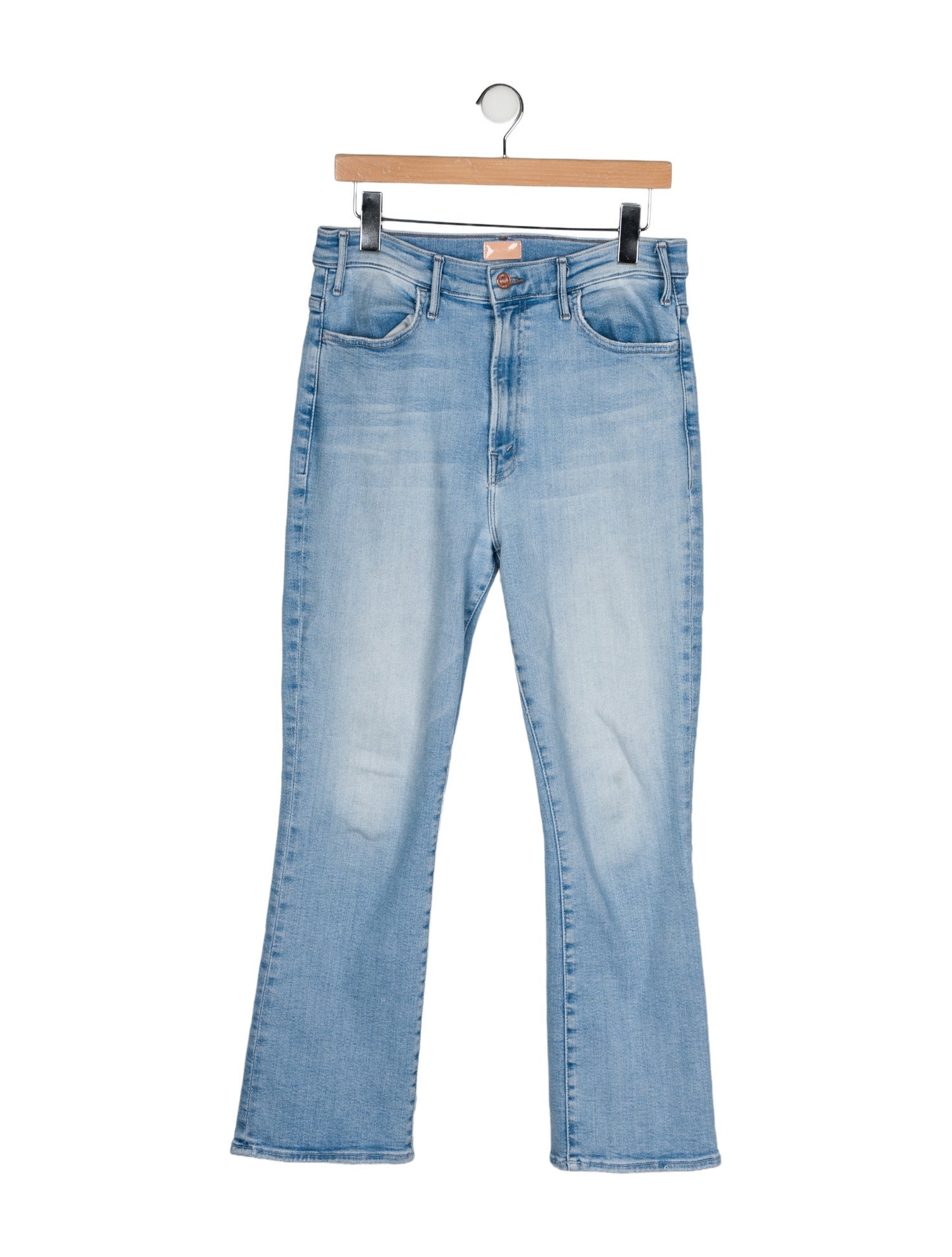 Mother High-Rise Straight Leg Jeans