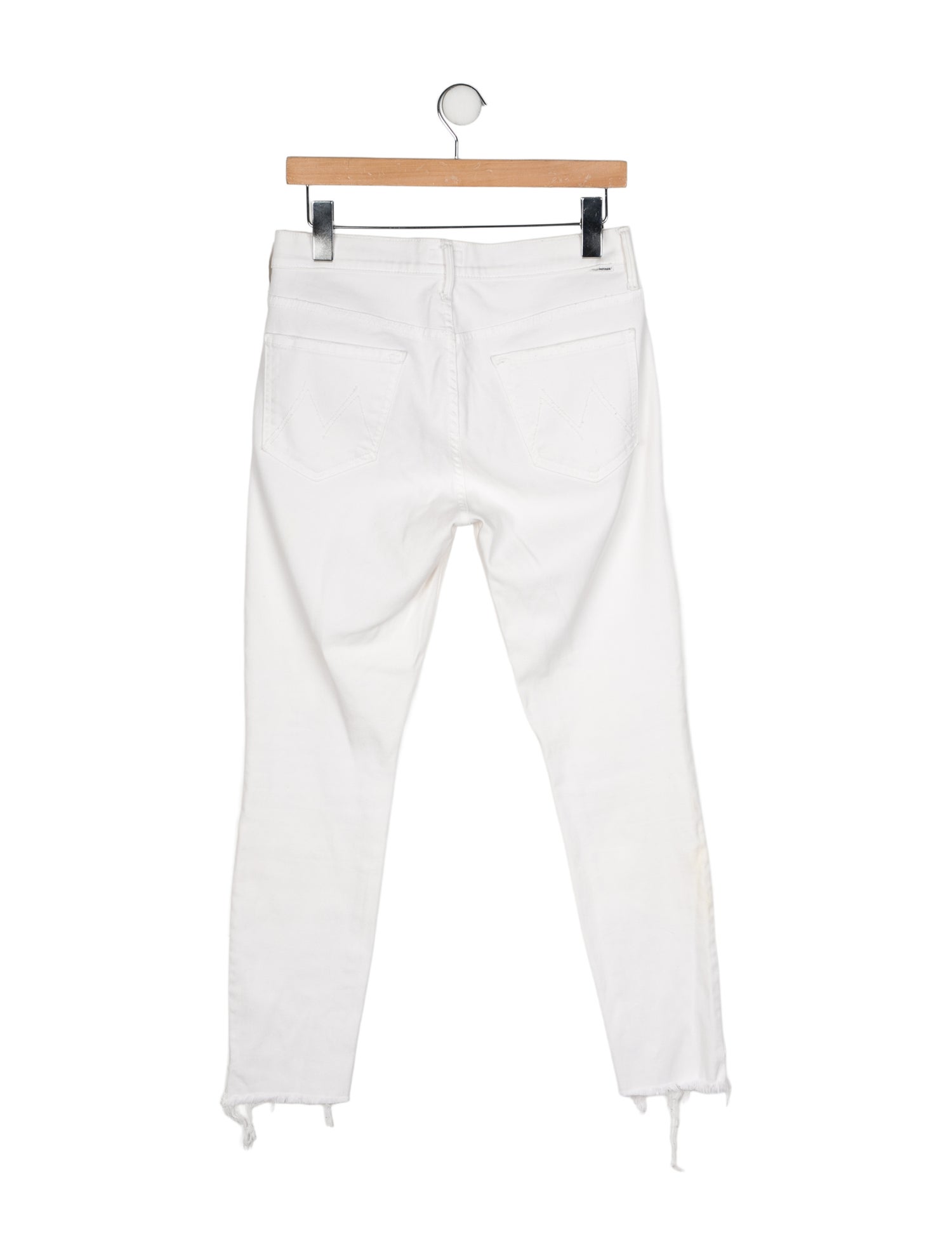 Mother Mid-Rise Skinny Leg Jeans