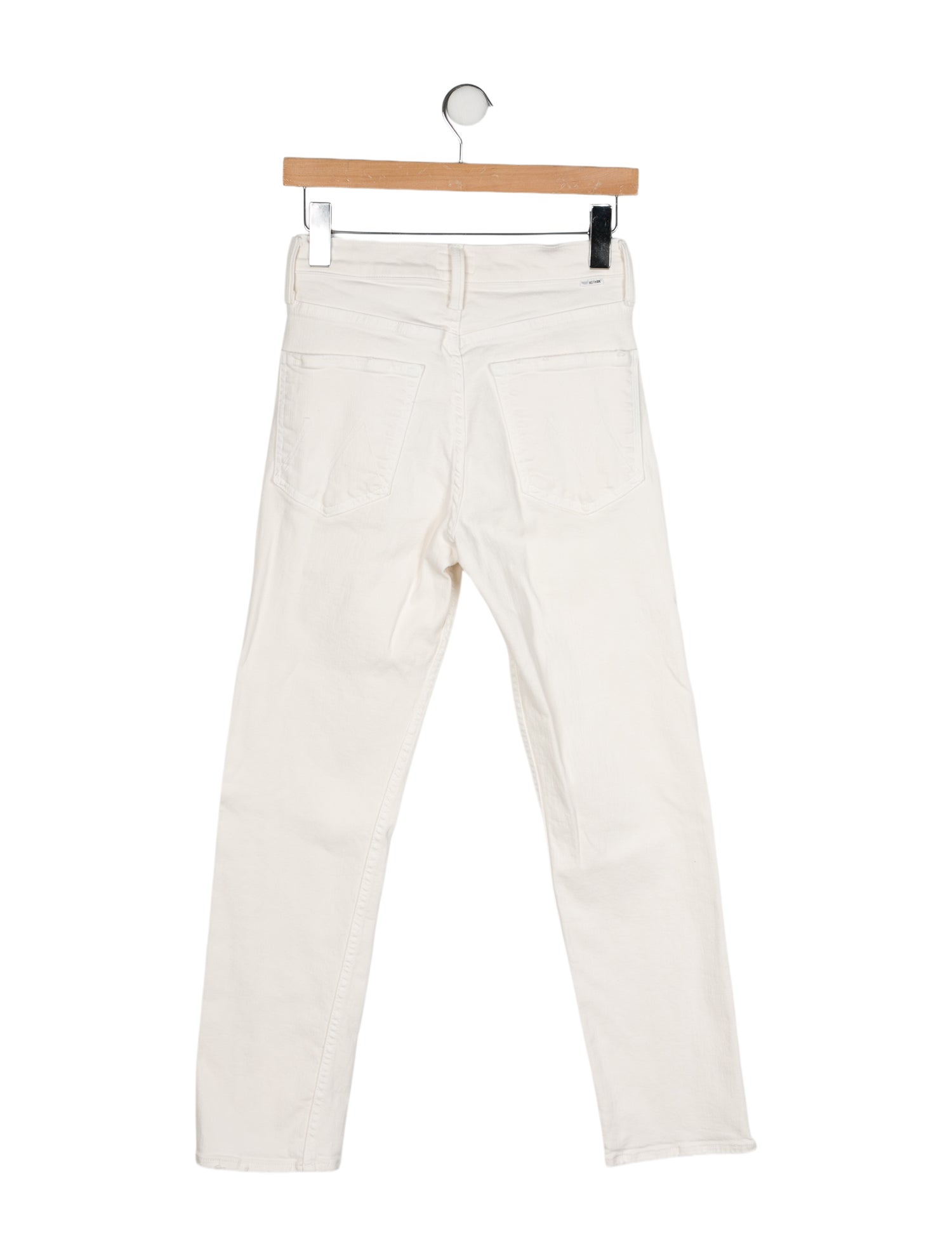 Mother Mid-Rise Skinny Leg Jeans