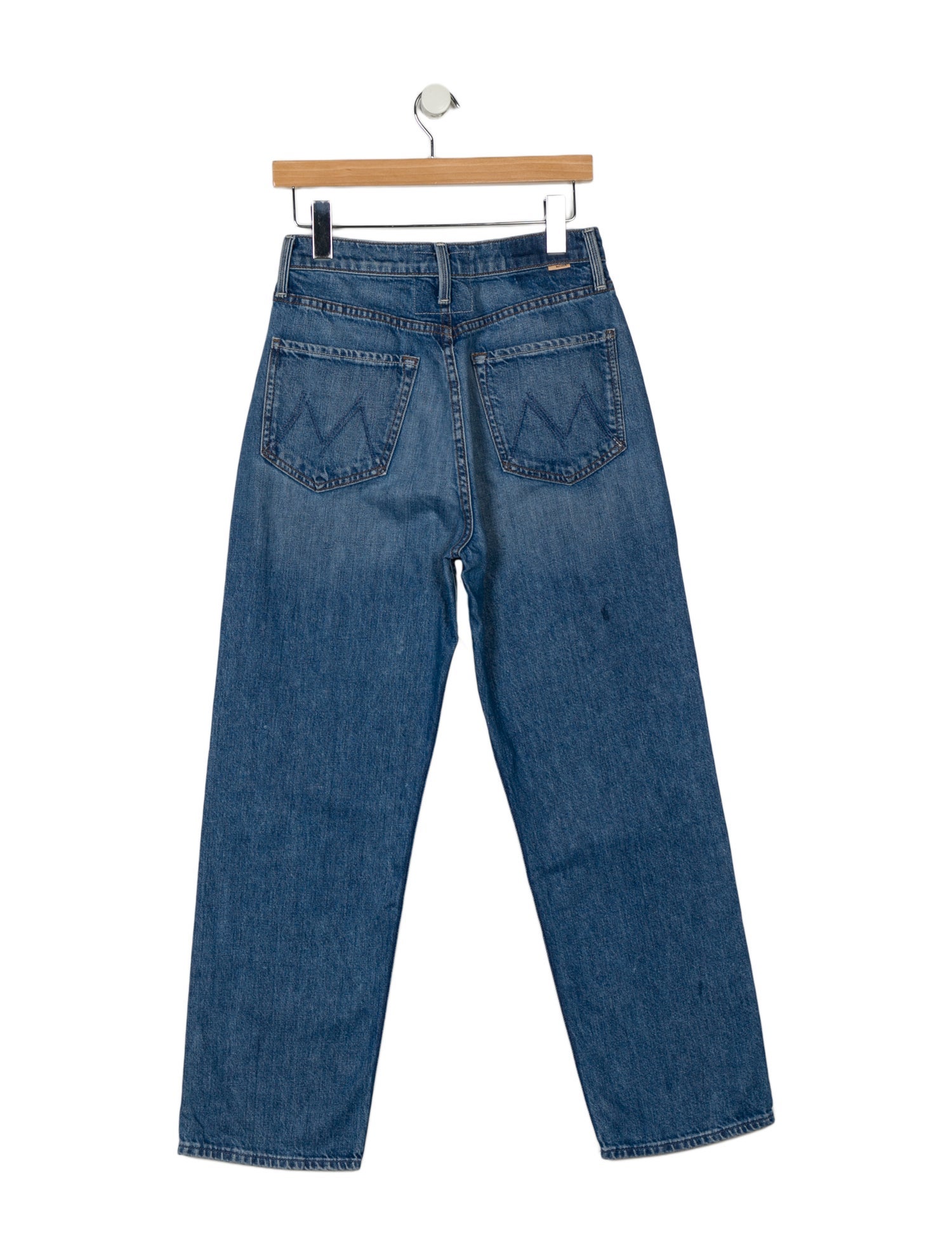 Mother High-Rise Straight Leg Jeans