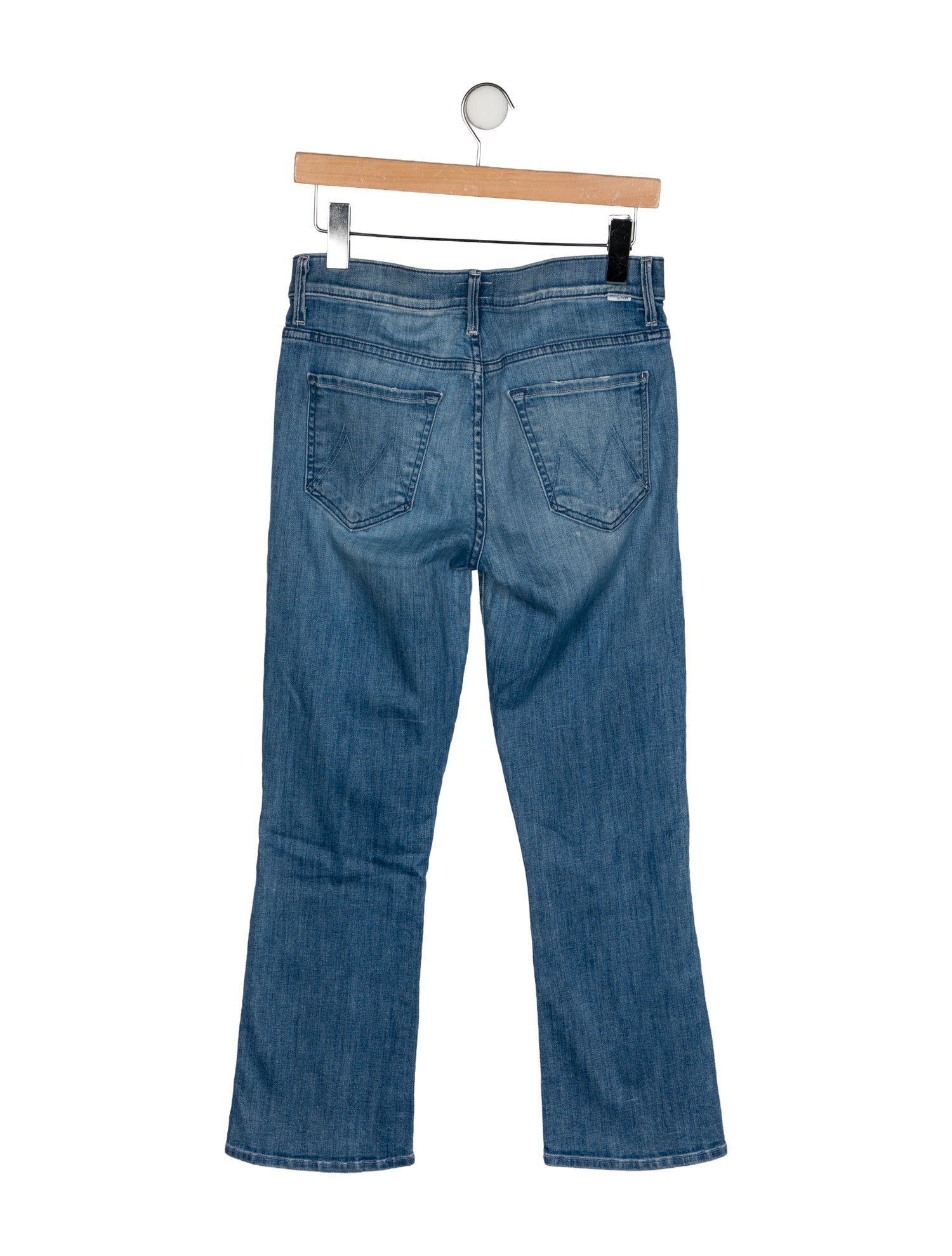 Mother High-Rise Straight Leg Jeans