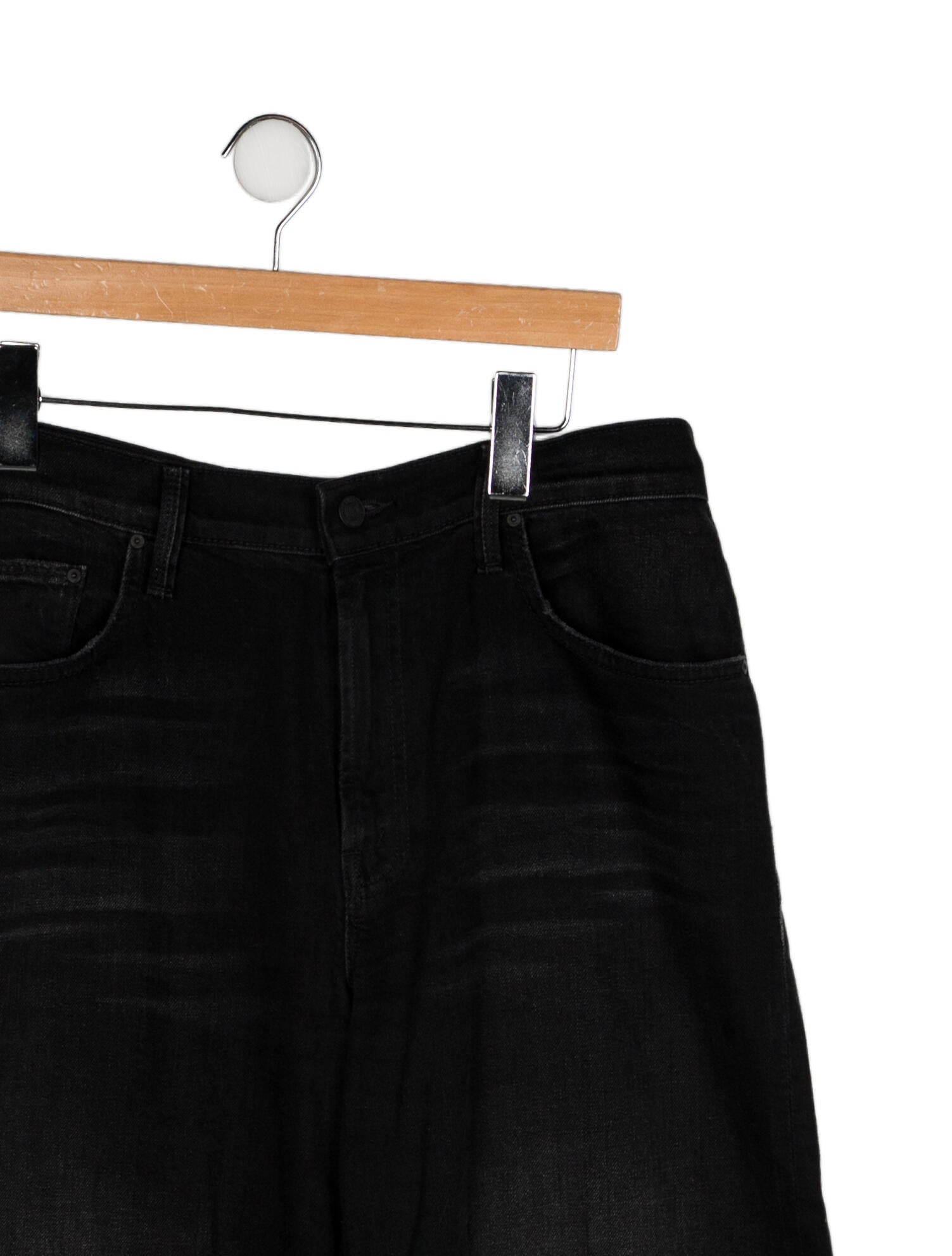 Mother High-Rise Wide Leg Jeans