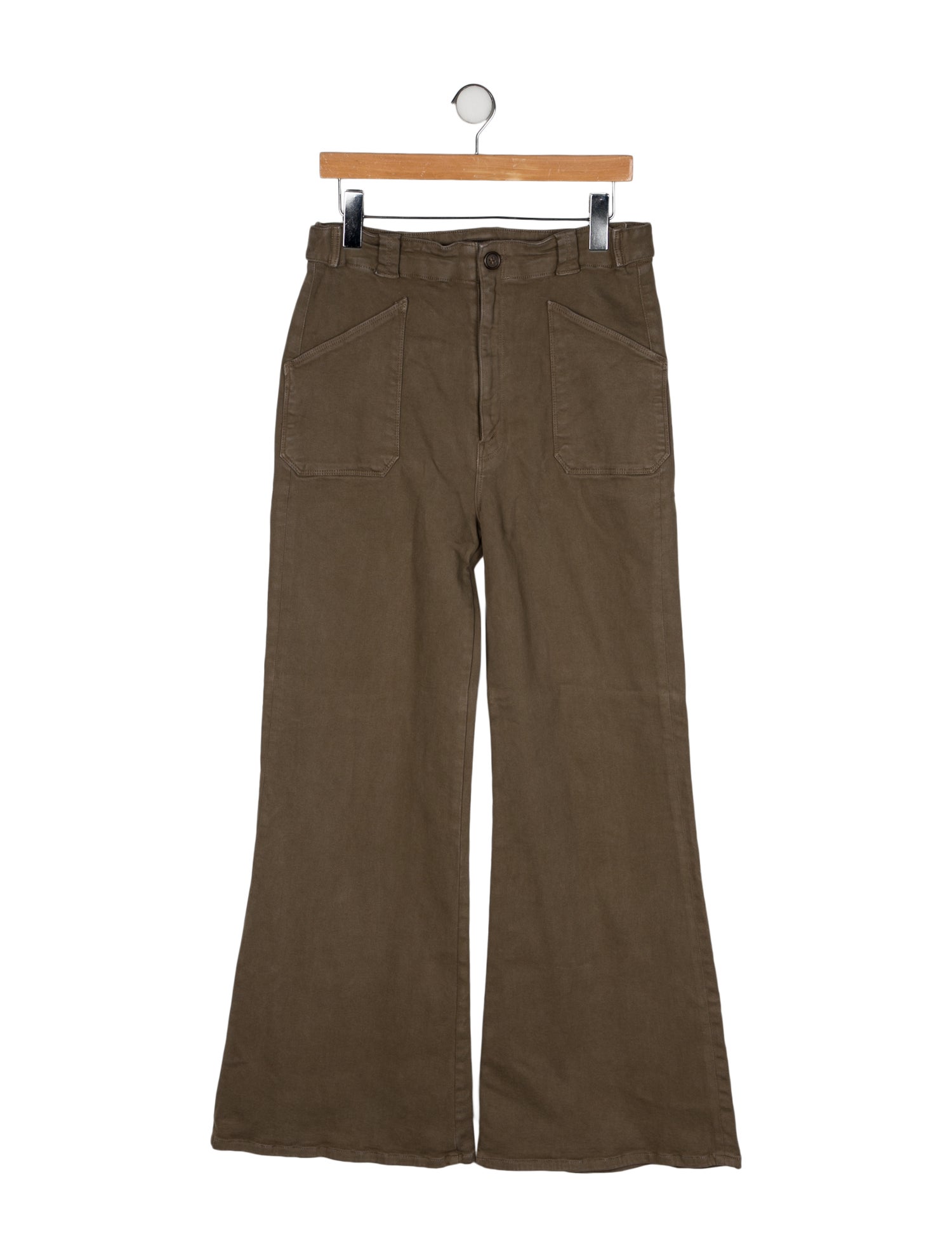 Mother High-Rise Wide Leg Jeans