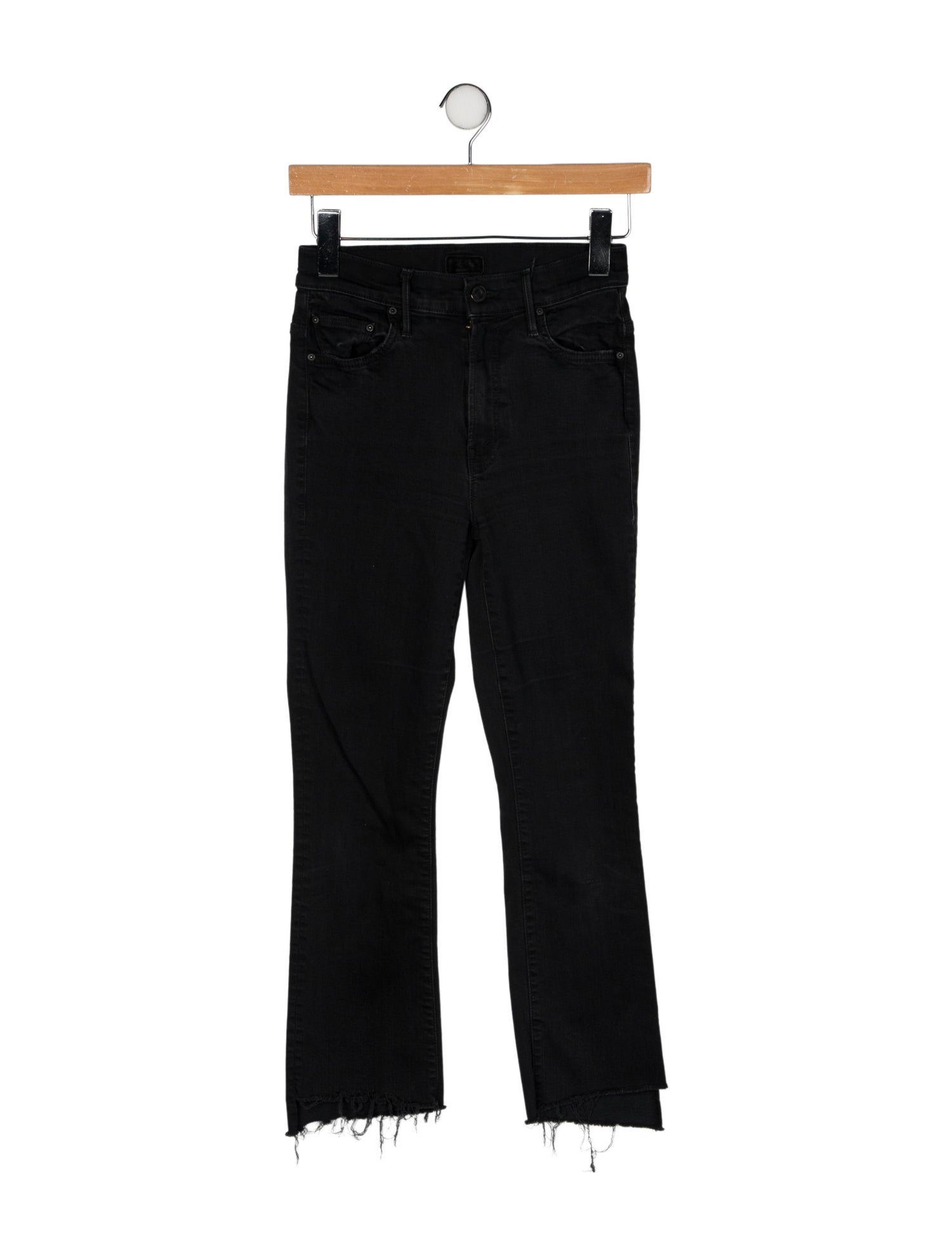 Mother Mid-Rise Straight Leg Jeans