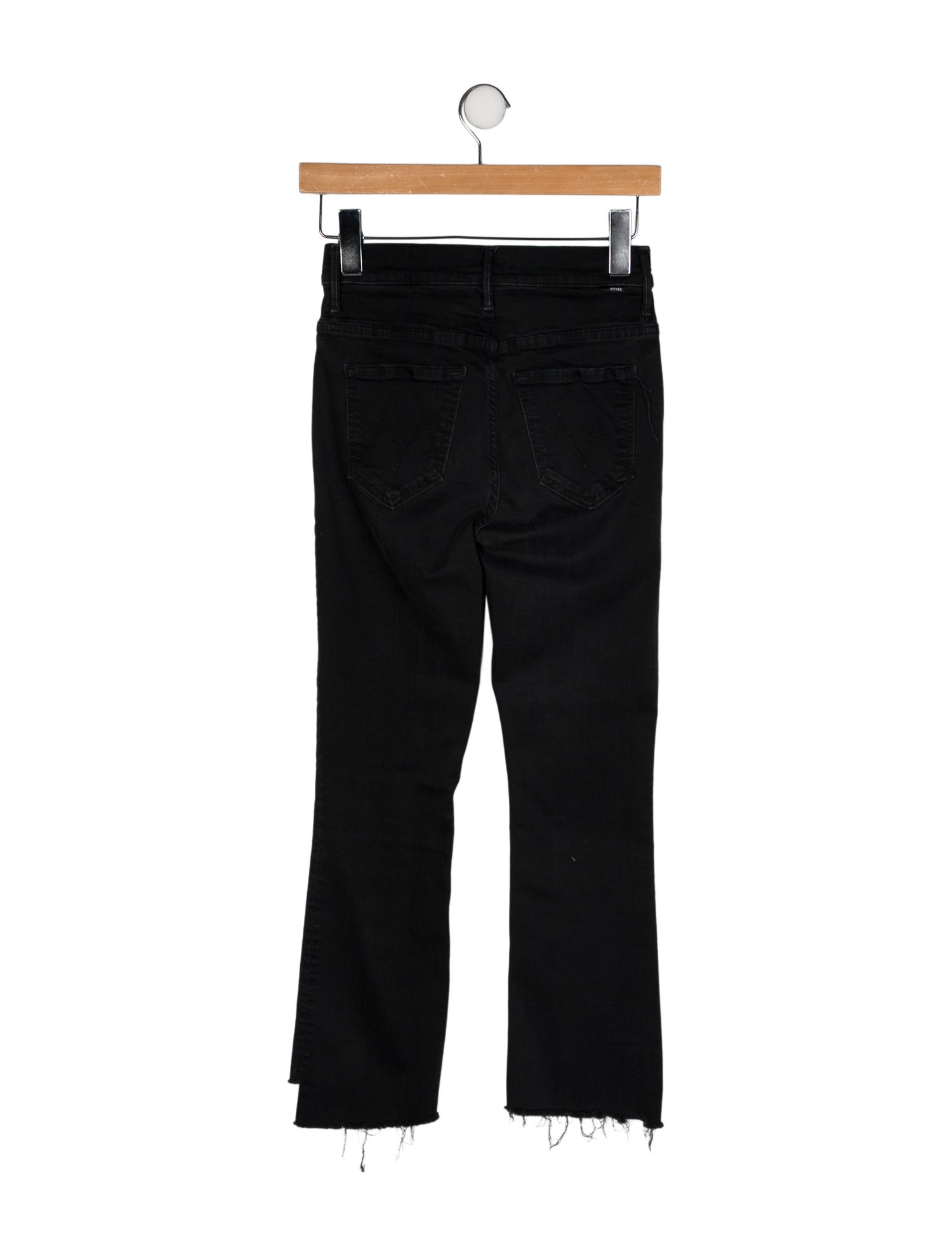 Mother Mid-Rise Straight Leg Jeans