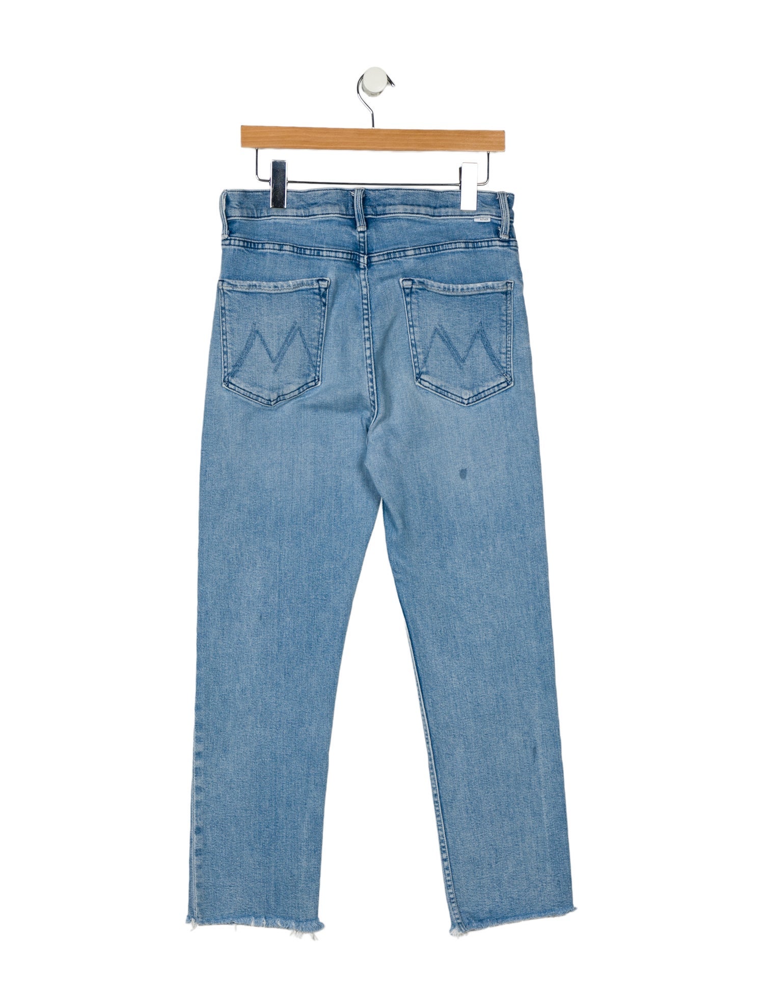 Mother High-Rise Straight Leg Jeans