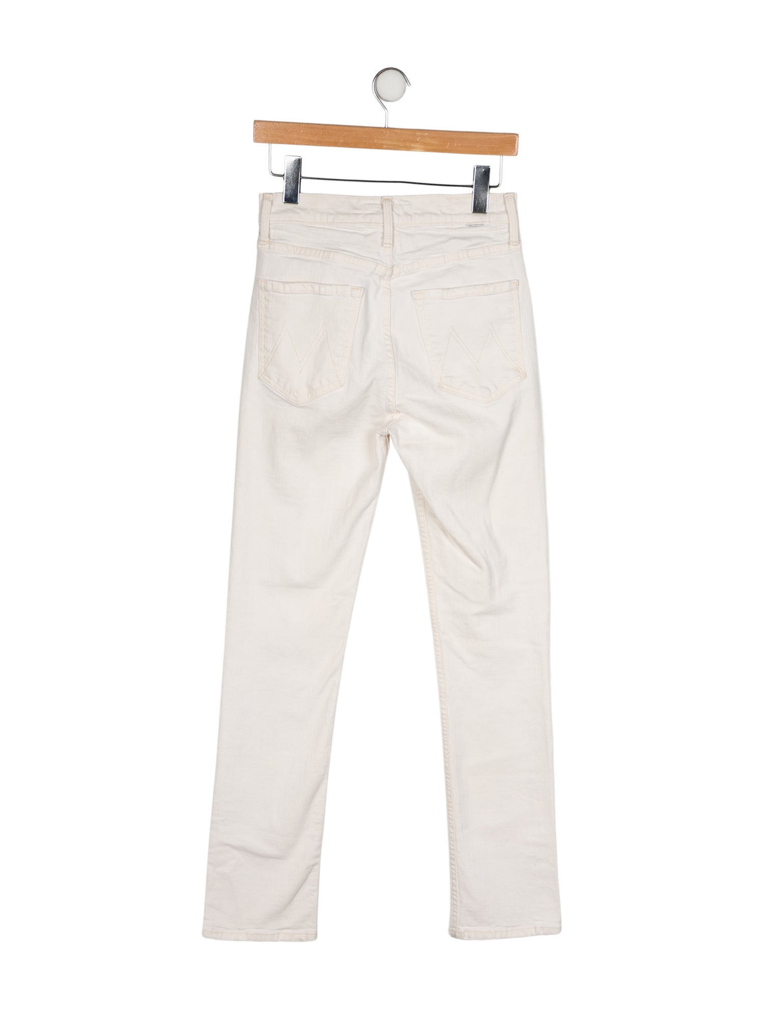 Mother High-Rise Straight Leg Jeans