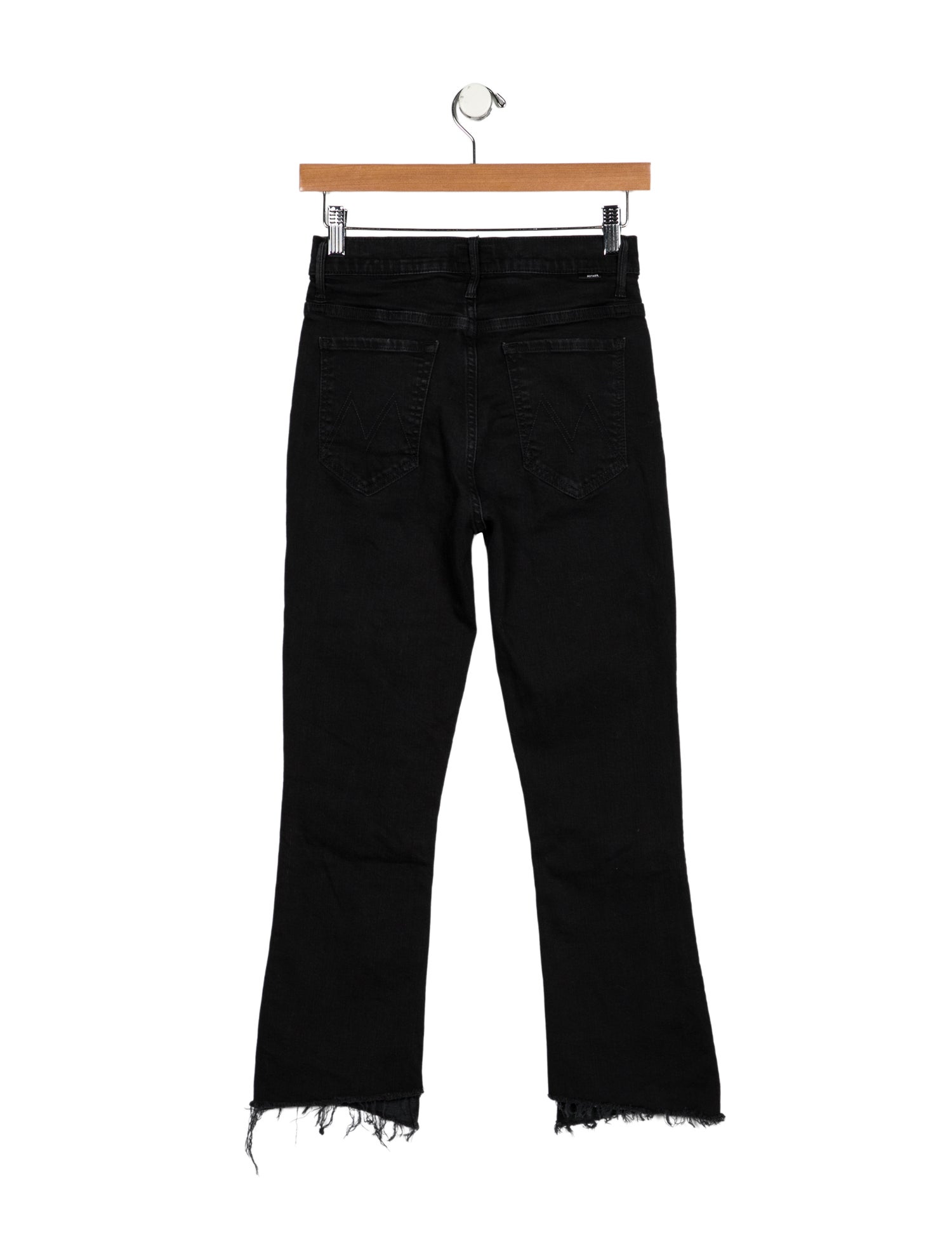 Mother Mid-Rise Straight Leg Jeans