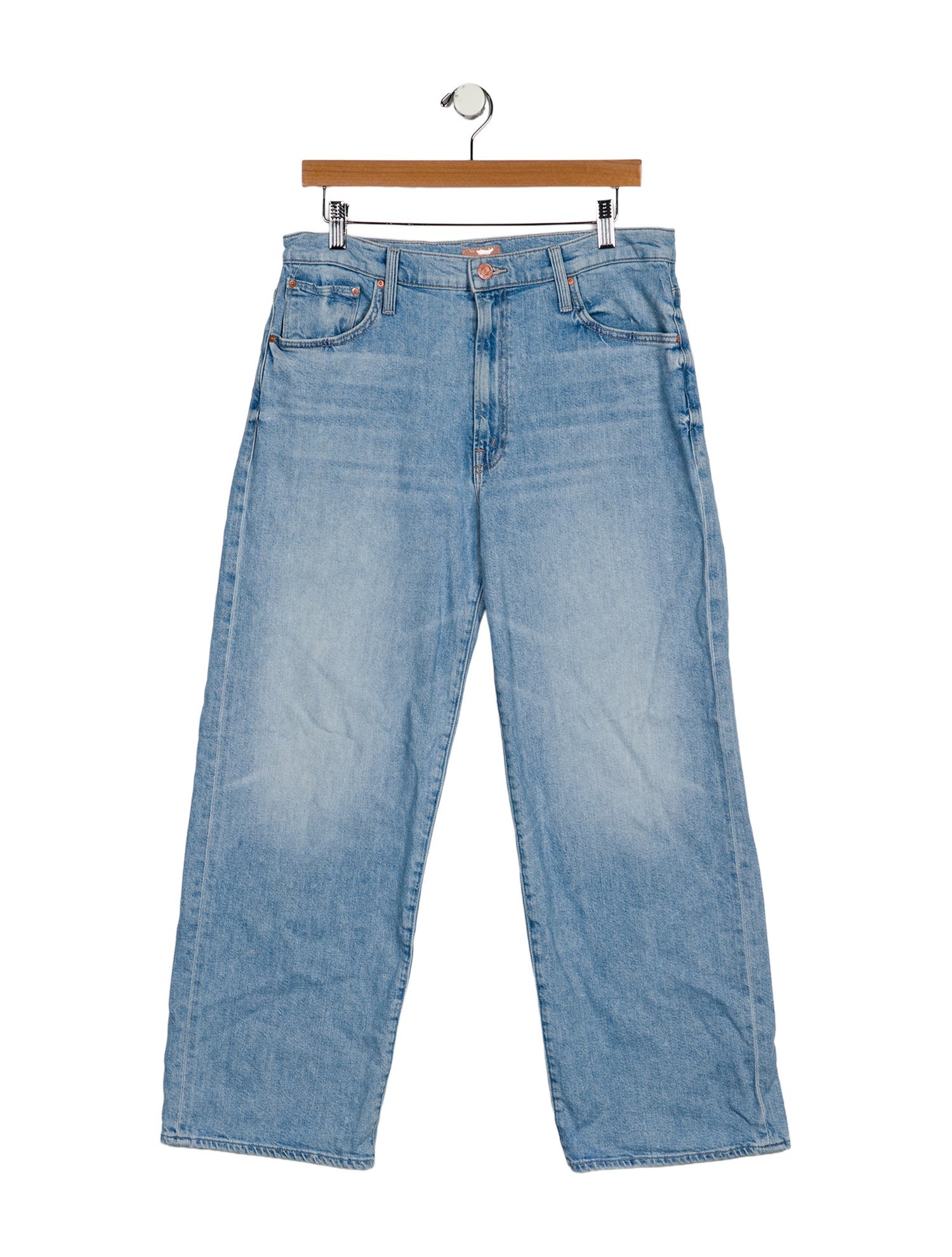 Mother High-Rise Wide Leg Jeans