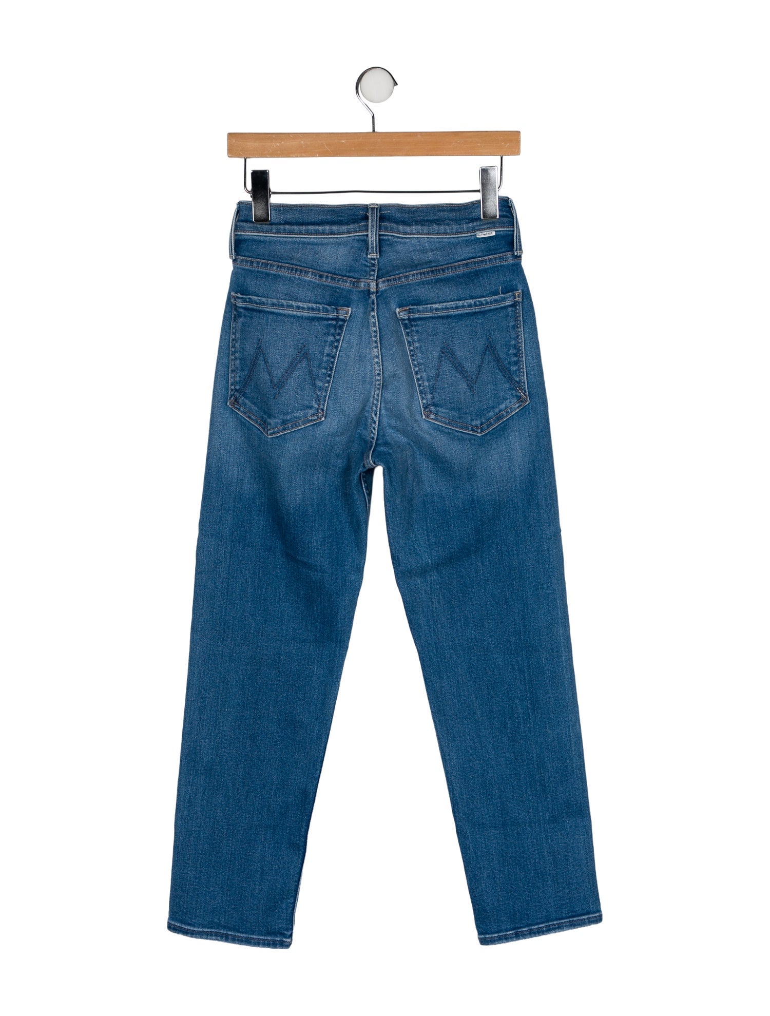 Mother High-Rise Straight Leg Jeans