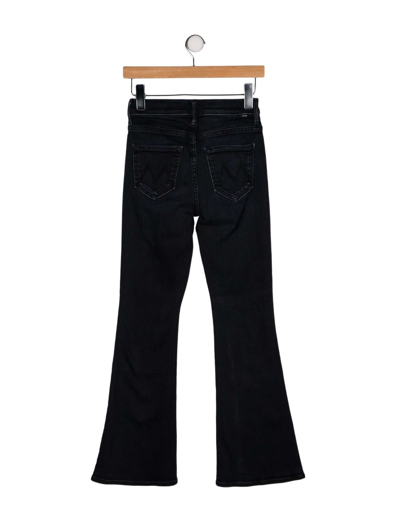 Mother Mid-Rise Wide Leg Jeans